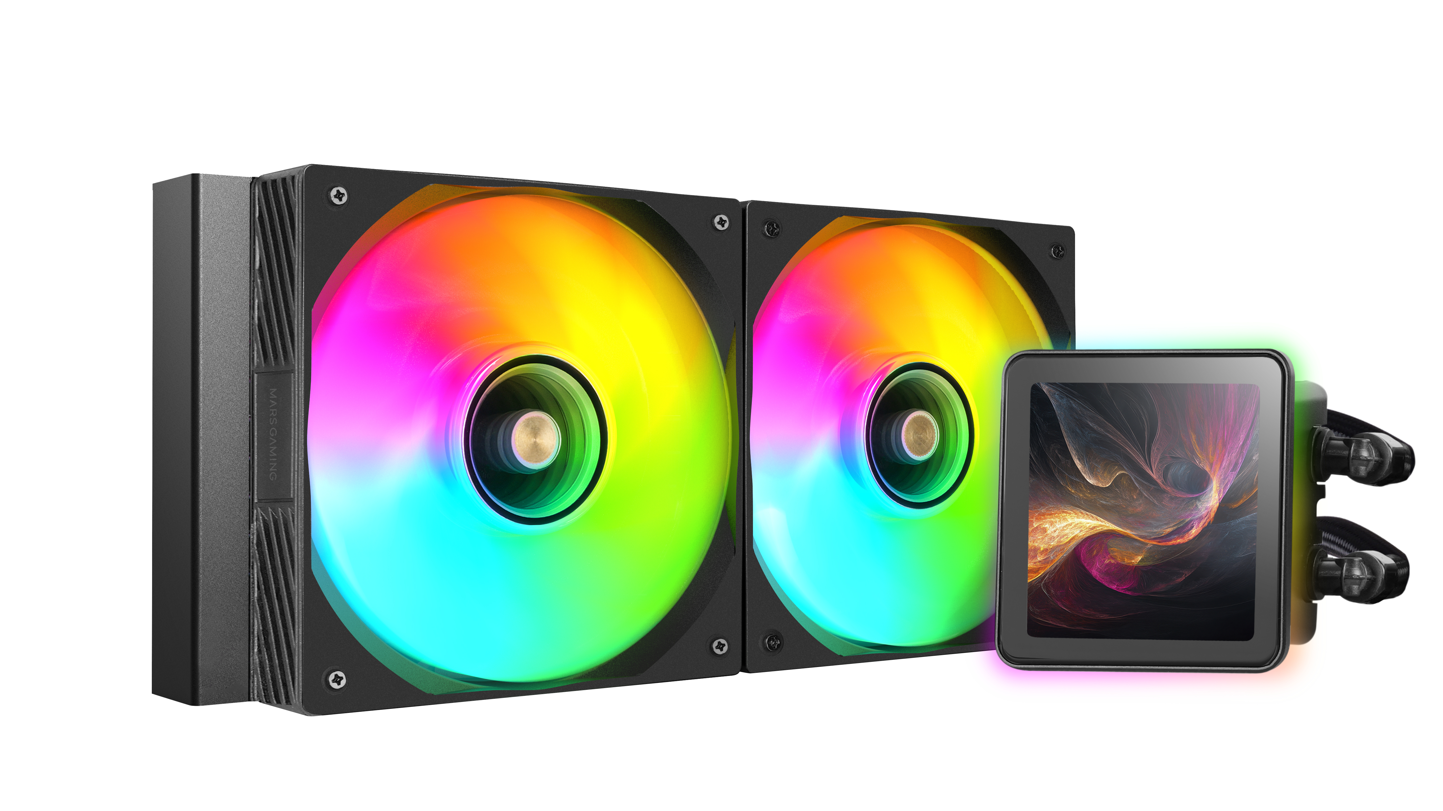 MARS GAMING Kit Watercooling AIO ML-Vision Pro RGB - 240mm (Noir)