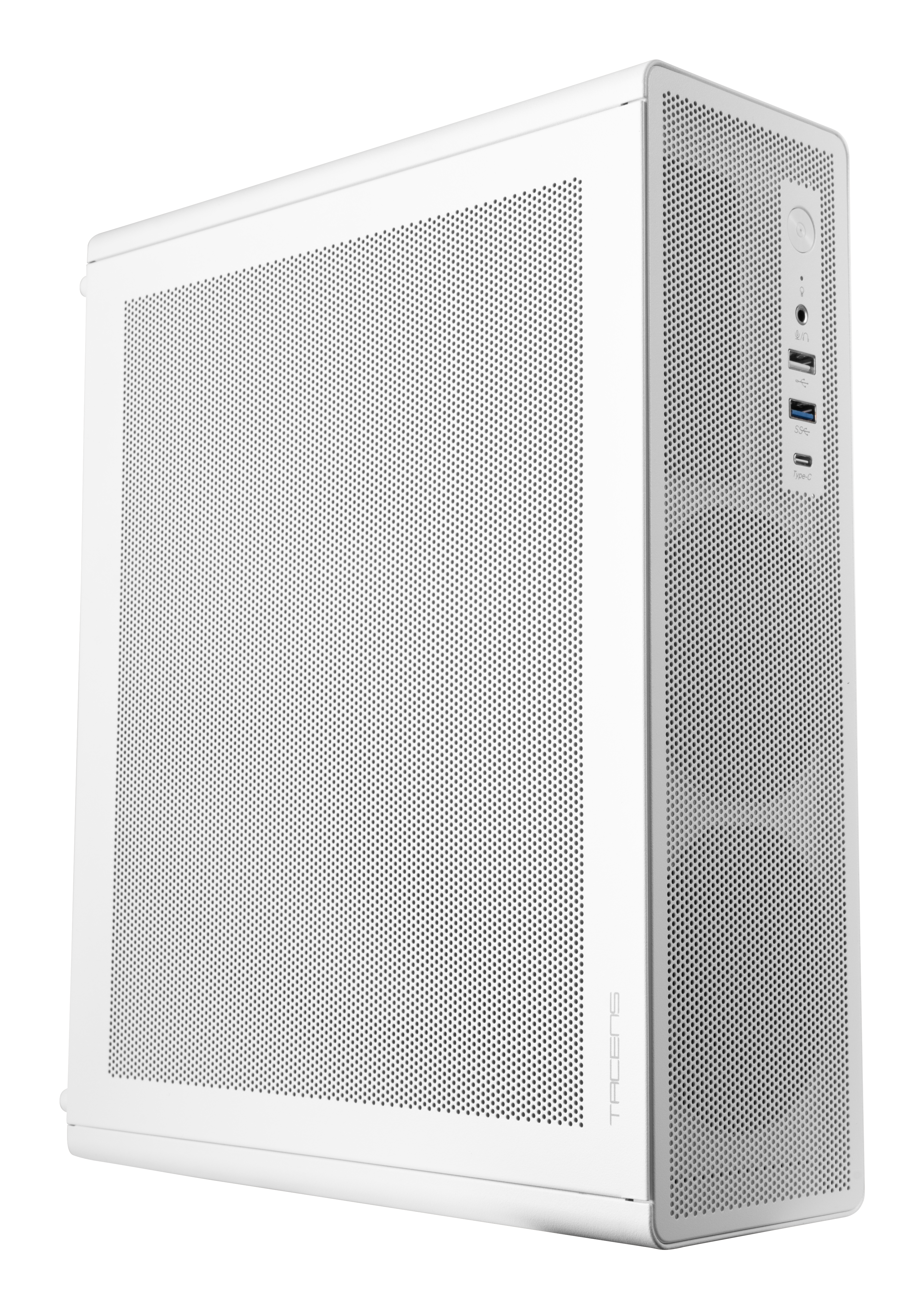 Tacens Aeroslim500 Slim MicroATX Boîtier PC Alimentation TFX 500 W FDB Ventilateur 90 mm Blanc