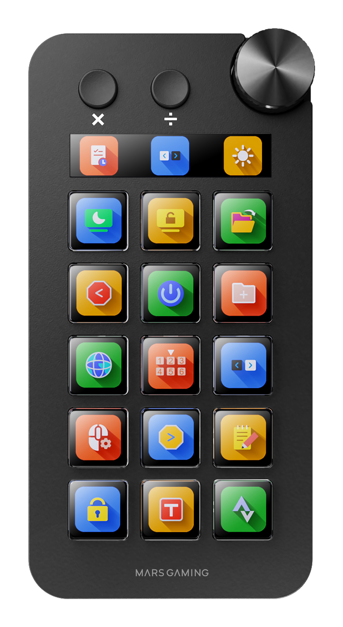 MARS GAMING MSD-NEO (Noir)