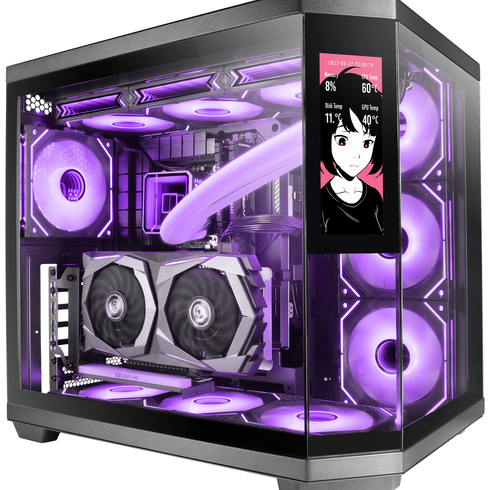 MARS GAMING MC-3TCORELCD (Noir)