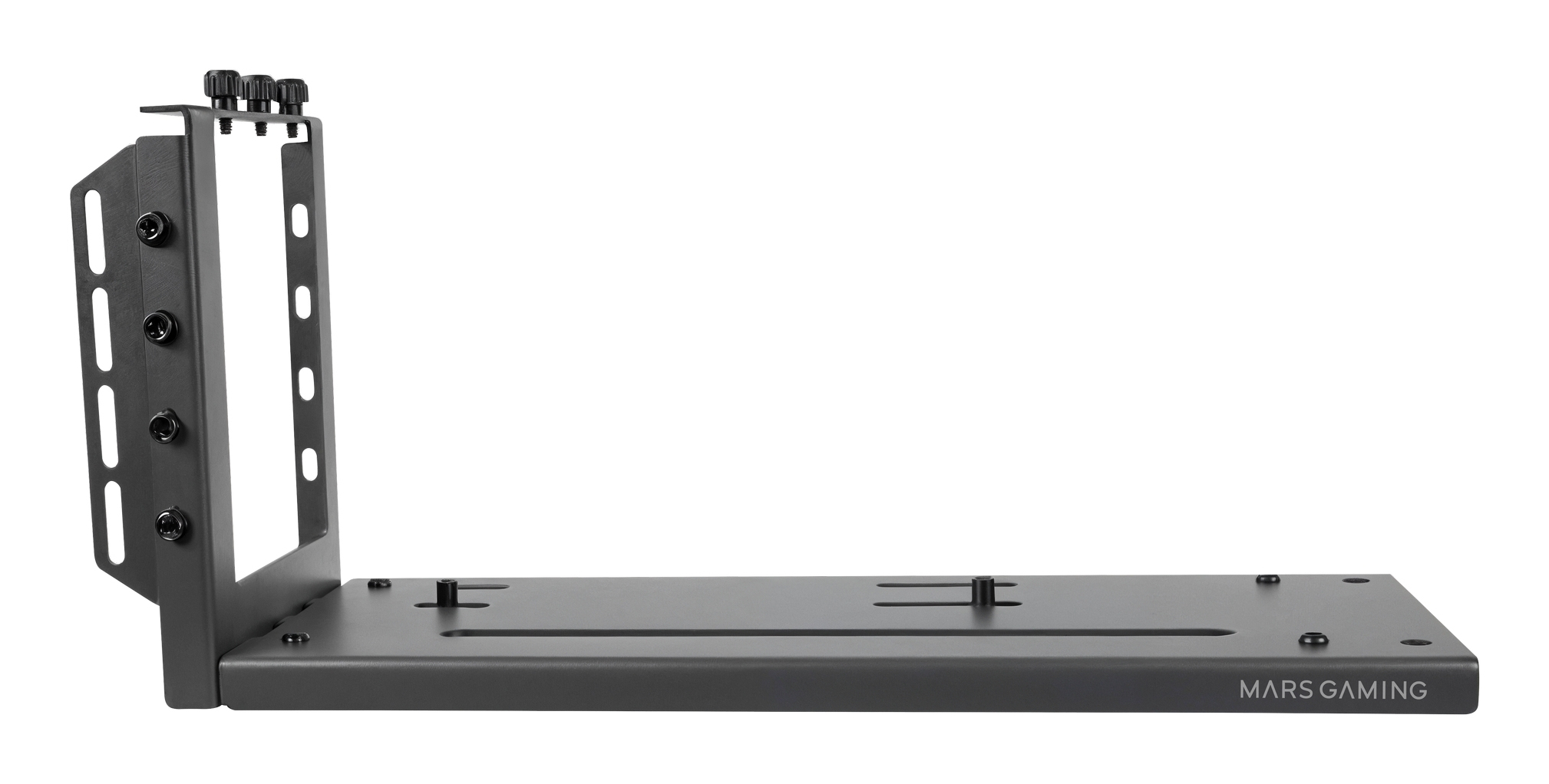 MARS GAMING Support de carte graphique  MCA-GCV, base magnétique, 3 emplacements GPU, 2 supports PCI, noir