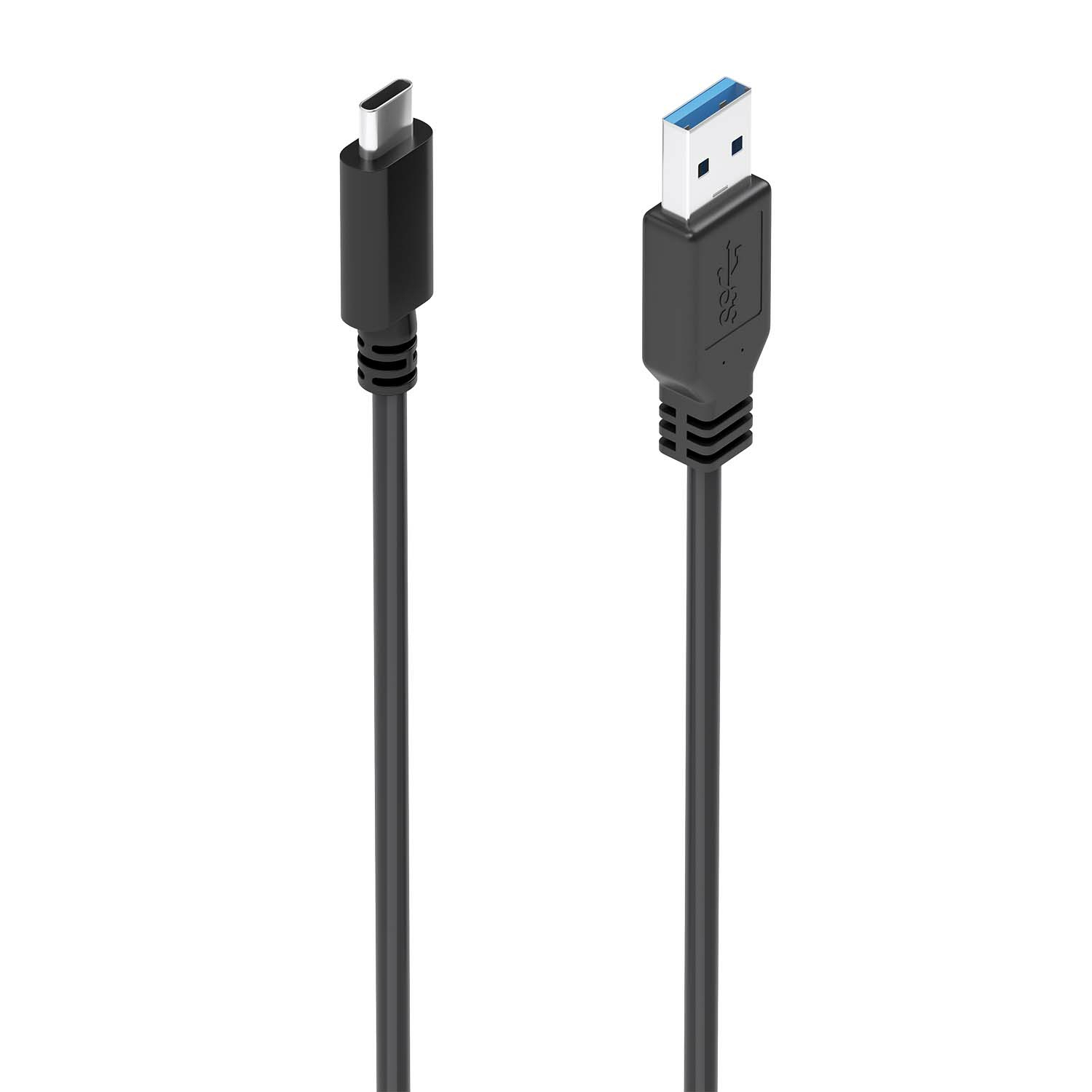 Aisens Câble USB AISENS A107-0860 3.1 Gen2 10Gbps 3A USB-C/M-A/M 2m Noir