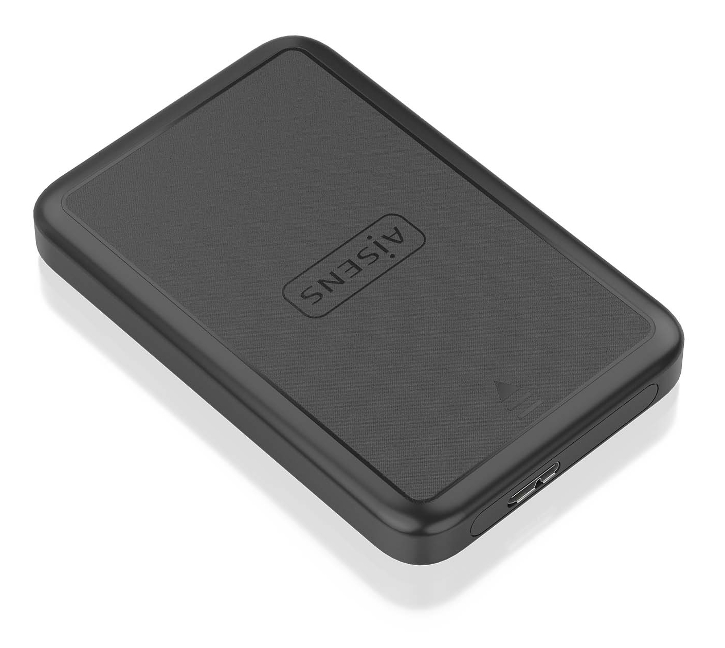 Aisens Boîtier externe 2,5″ SATA AISENS ASE-2519B en aluminium noir USB 3.0 sans outil LED