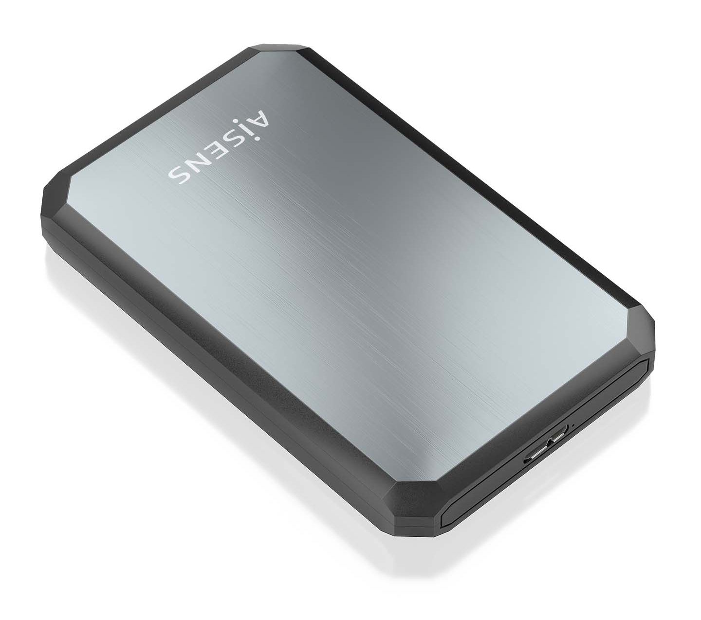 Aisens Boîtier Externe 2,5'' AISENS ASE-2529B SATA à USB 3.0 Gris-Noir Design Moderne