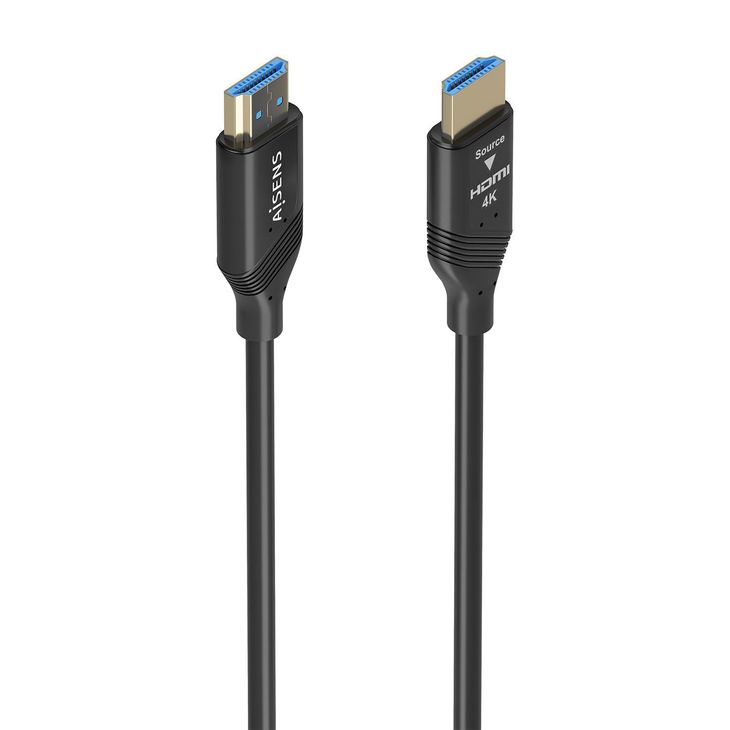 Aisens Câble HDMI AISENS A148-0931 25m V2.0 Haute Vitesse avec Ethernet/3D/18Gbps/Noir