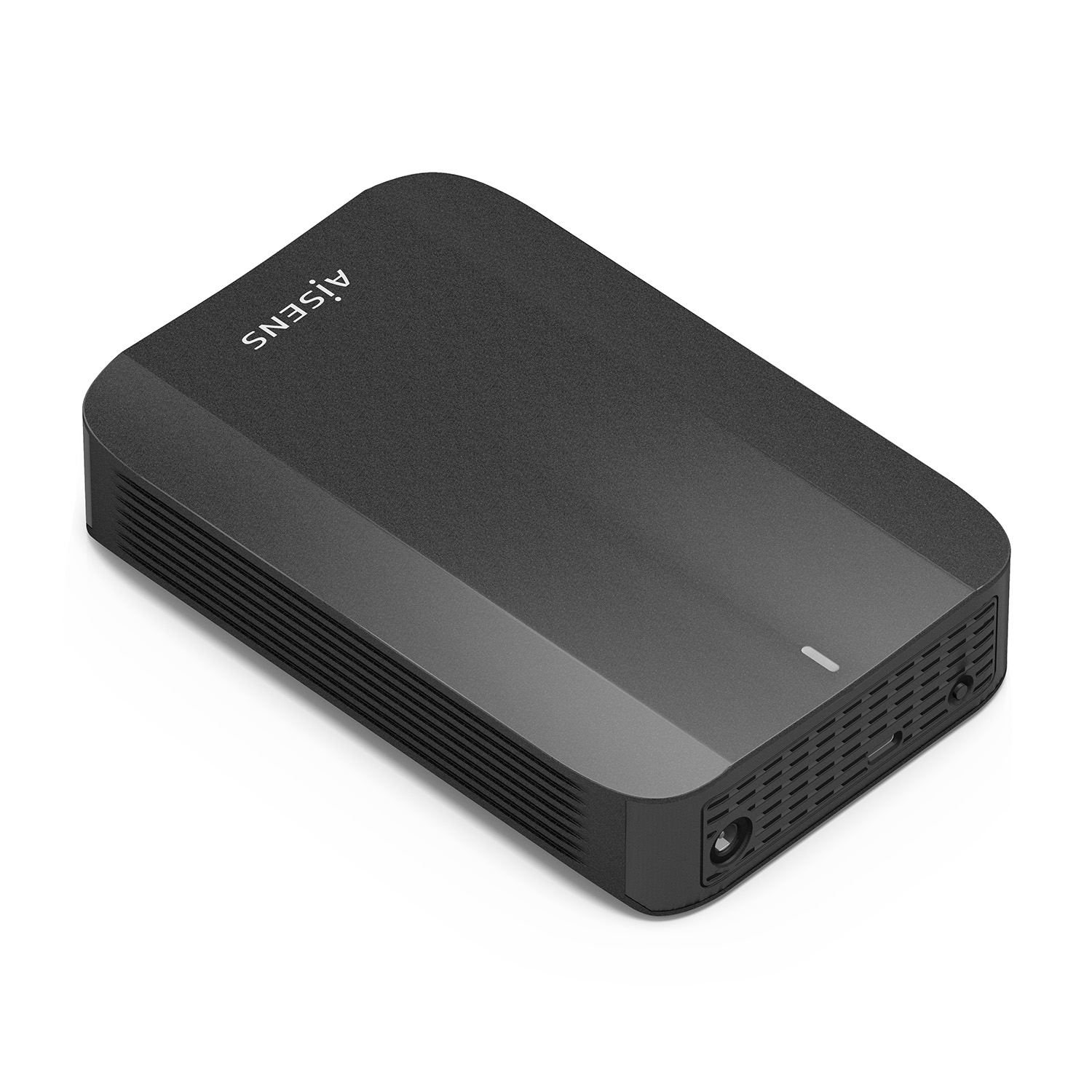 Aisens Boîtier Externe 3,5'' AISENS USB-C USB3.1 GEN1 Aluminium Noir avec Indicateur LED