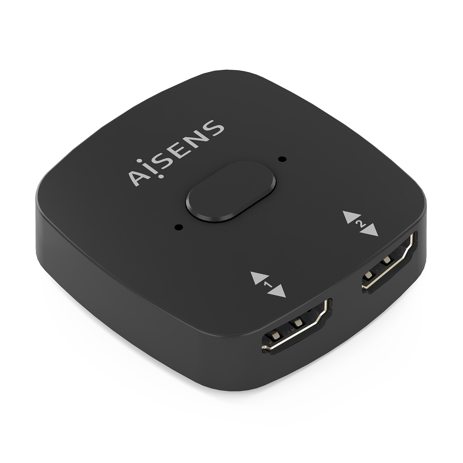 Aisens Switch HDMI 4K60Hz 2x1 Bidireccional Plug and Play LED Indicador Negro