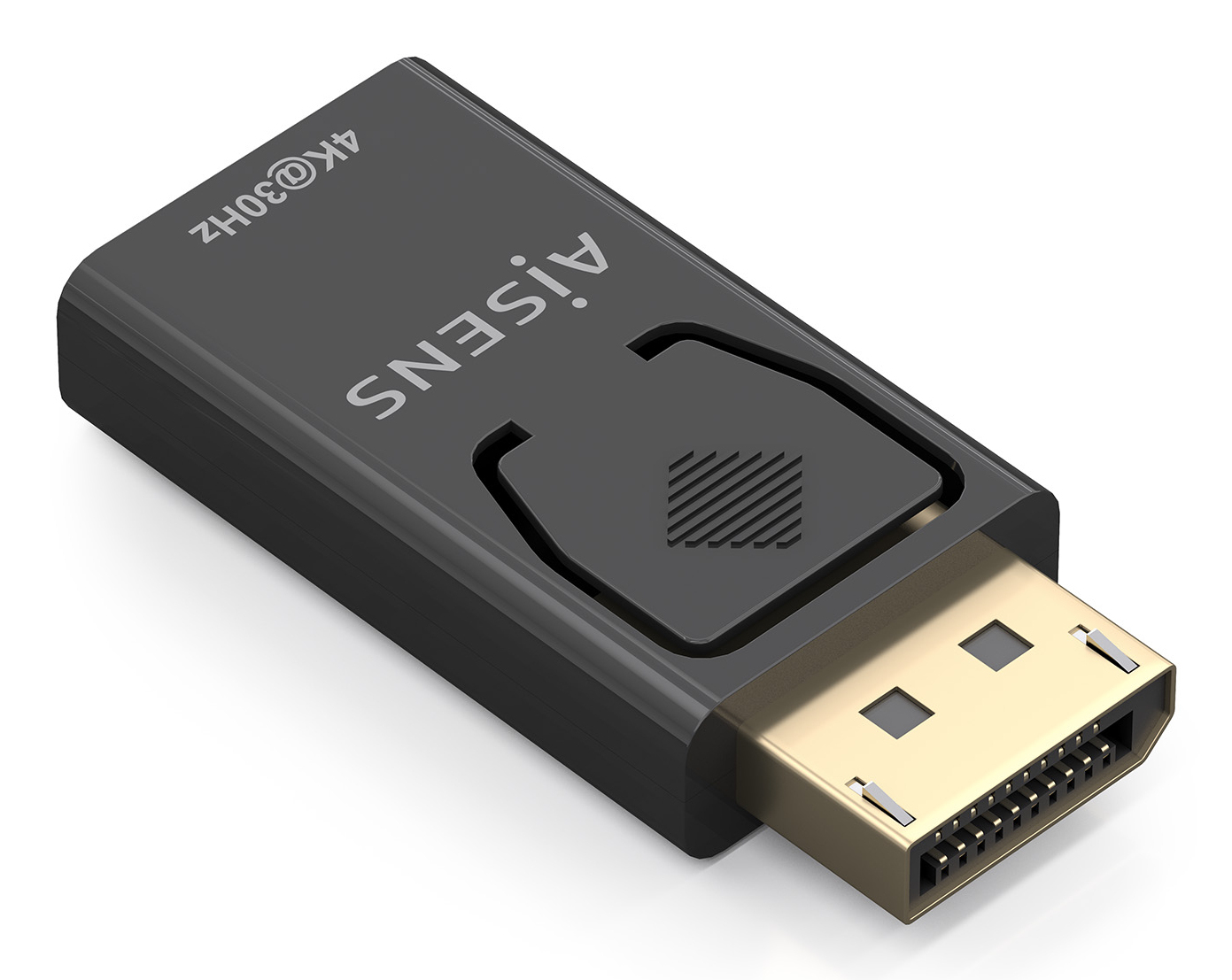 Aisens Adaptateur vidéo DP/M-HDMI/H DisplayPort vers HDMI 4K30Hz Noir