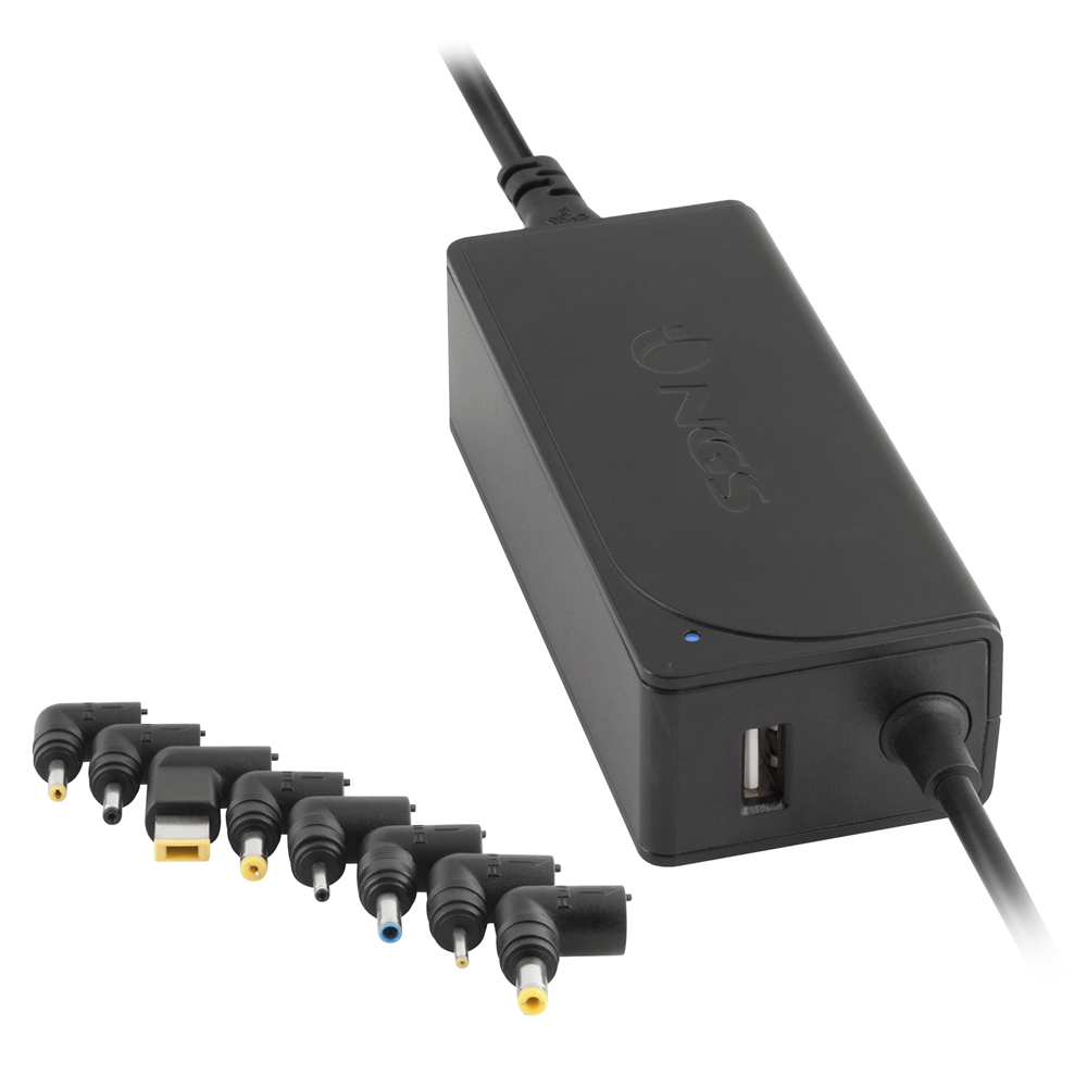 NGS Chargeur universel pour ordinateur portable 90W (9 embouts)