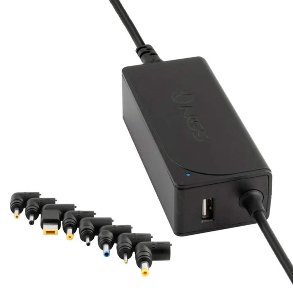 NGS Chargeur universel pour ordinateur portable 70W (9 embouts)