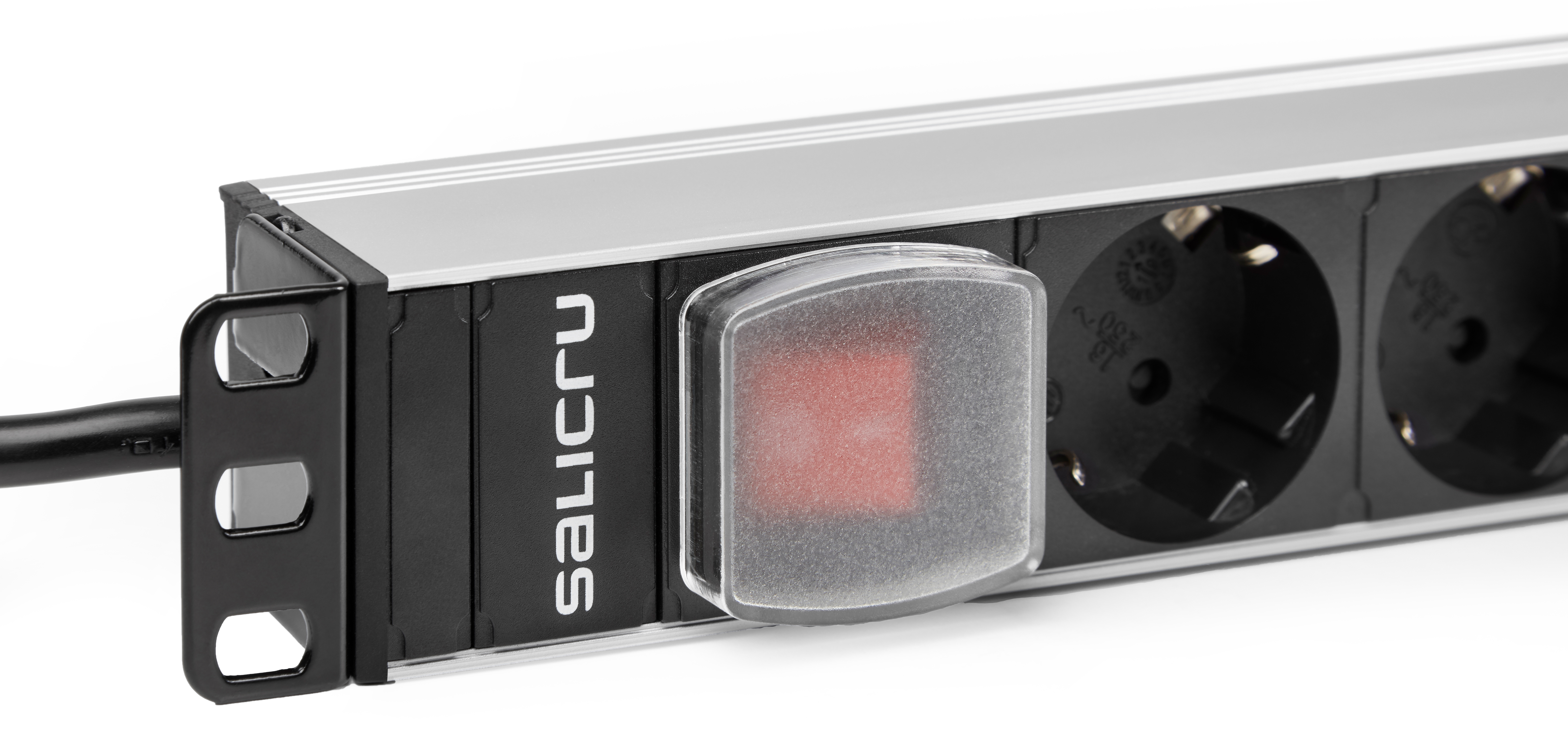 Salicru Multiprise SPS 8F PDU - 8 prises Shuko + Interrupteur 1,5m (Prise IEC C13)