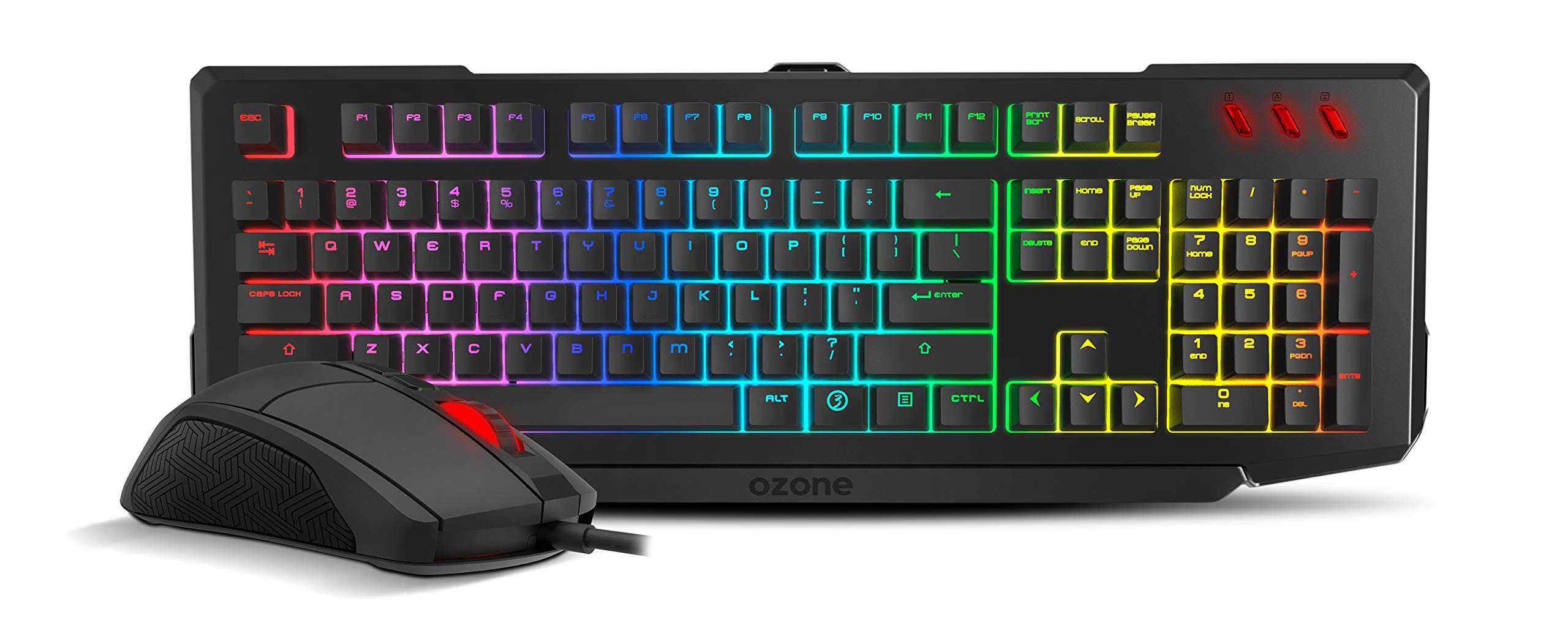 OZONE Double Tap Combo Gaming Clavier + Souris