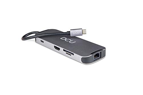 DCU TECNOLOGIC DCU Advance Tecnologic 391166 hub & concentrateur USB Type-C 1000 Mbit/s Gris