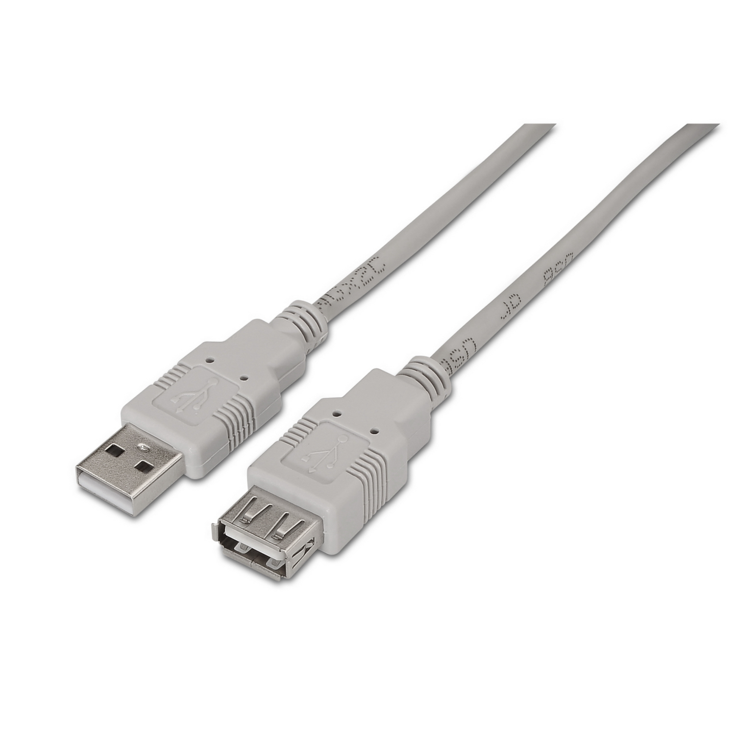 Aisens Câble d'extension USB 2.0 Type A Mâle/Femelle 1 m