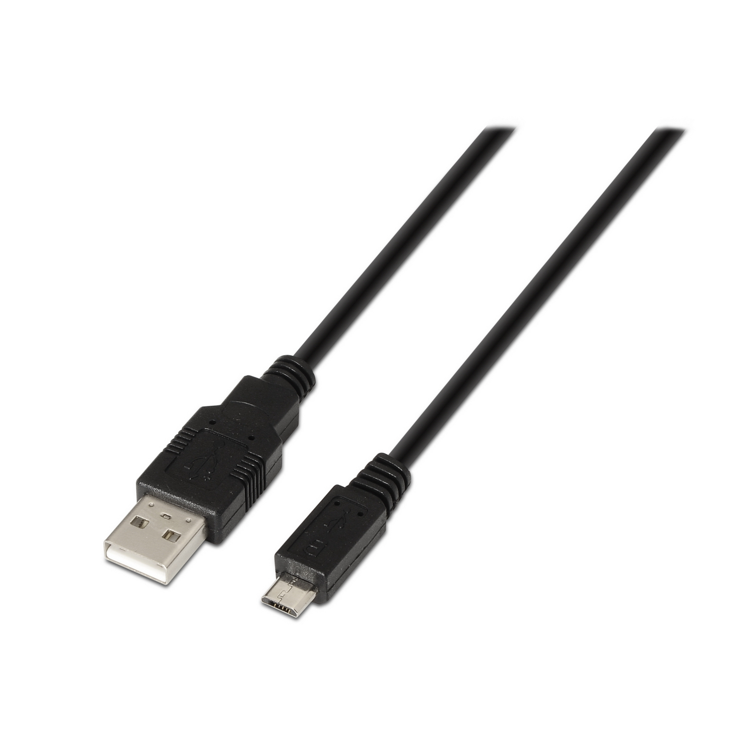 Aisens AISENS A101-0027 câble USB USB 2.0 0,8 m USB A Micro-USB B Noir