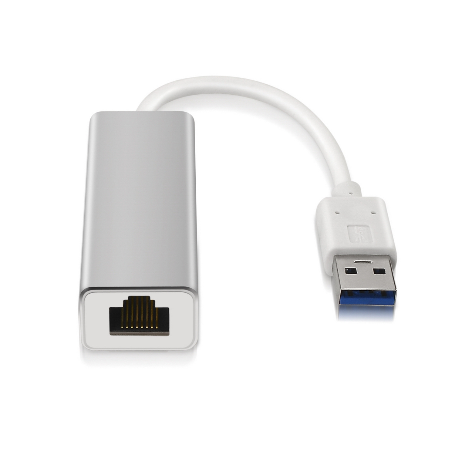 Aisens Convertisseur USB 3.0 vers Ethernet RJ-45 15cm Gris
