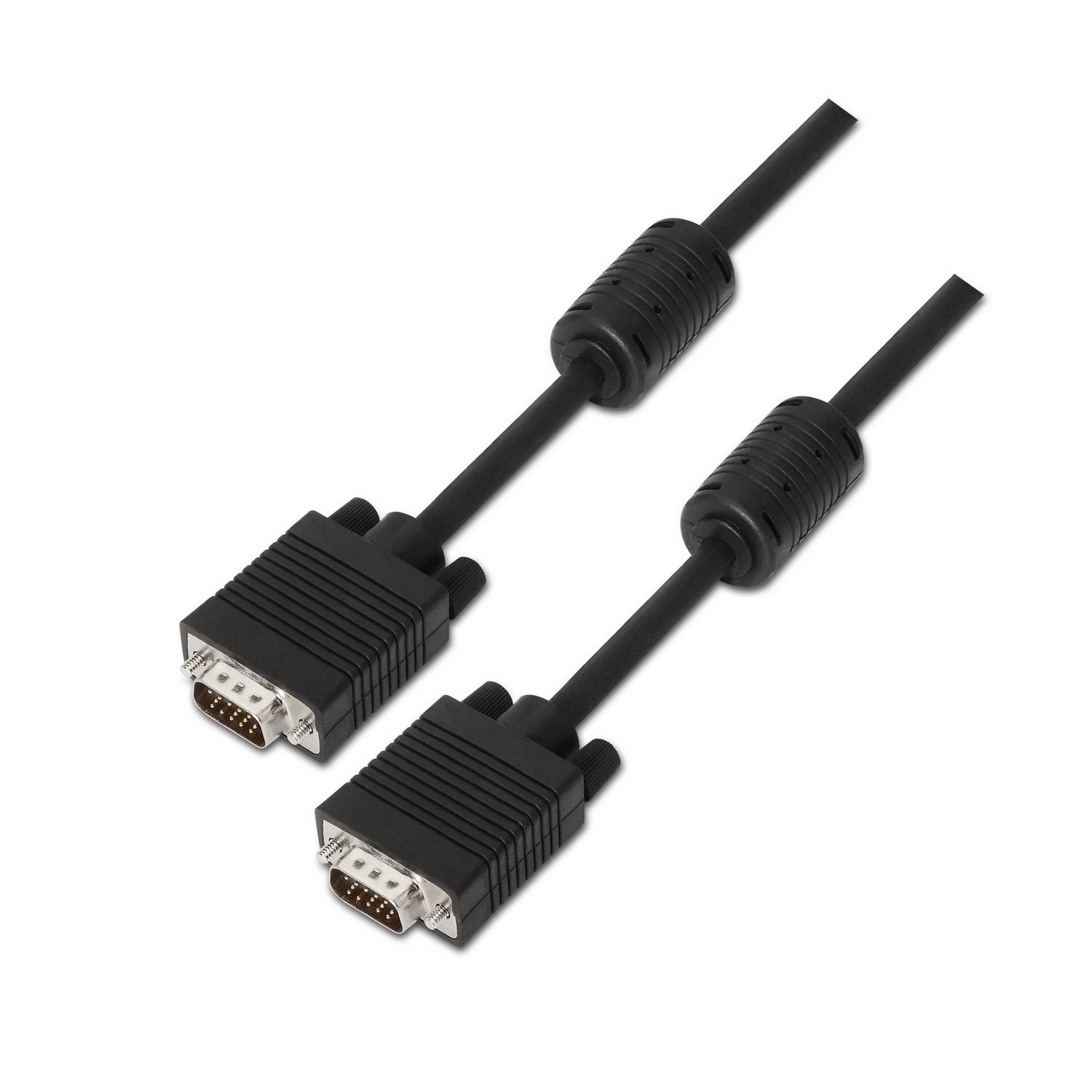 Aisens Cable SVGA AISENS A113-0074 10 m HDB15 Macho-Macho Noir