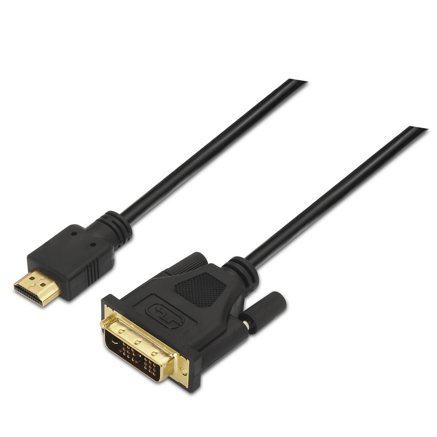Aisens Câble DVI vers HDMI Mâle/Mâle 1.8m Noir
