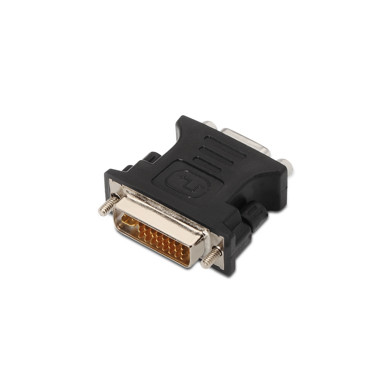 Aisens Adaptateur DVI vers SVGA AISENS A118-0092 24+5 mâle vers HDB15 femelle, contacts dorés, noir