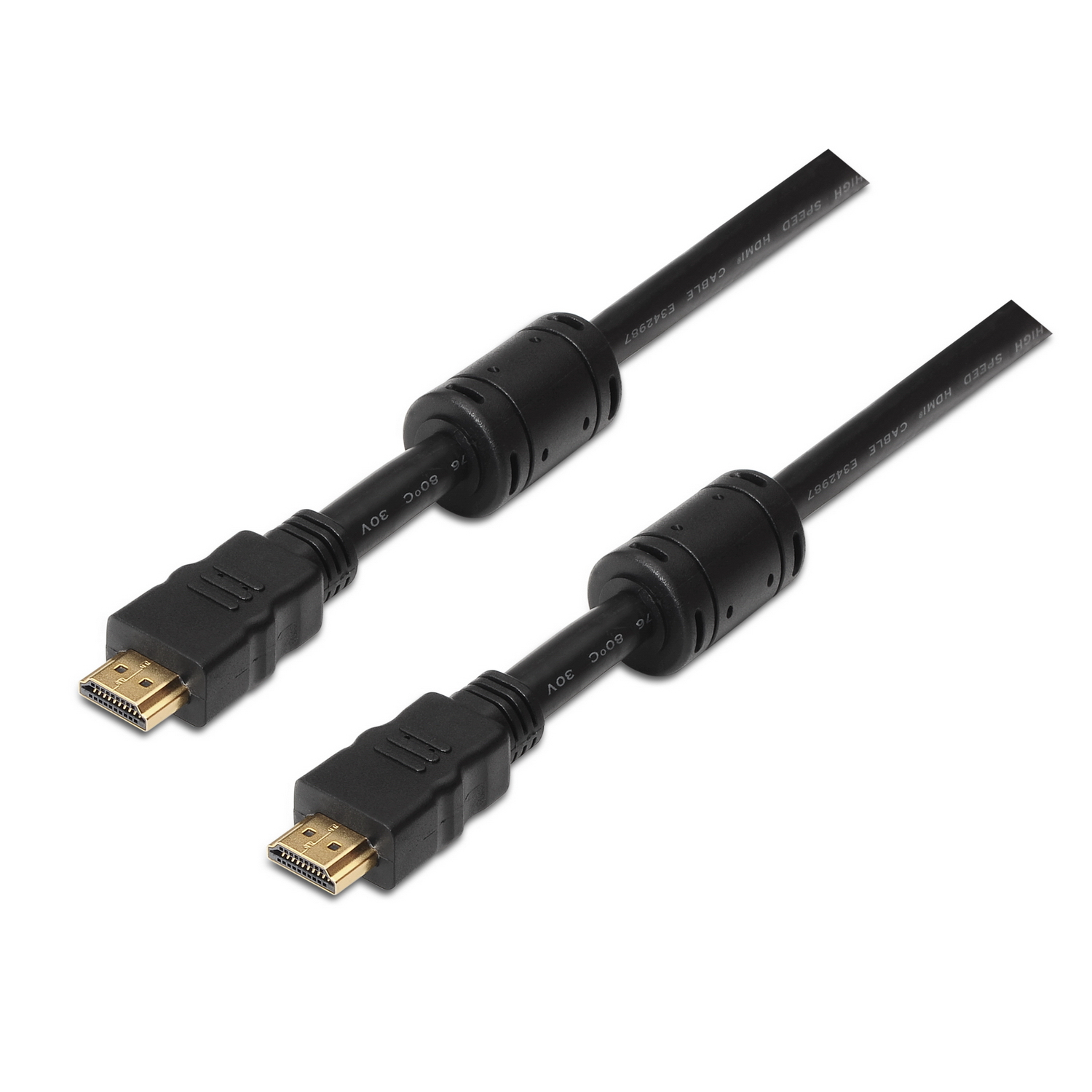 Aisens Câble HDMI AISENS A119-0102 10m Haute Vitesse 4K avec Ethernet Macho-Macho