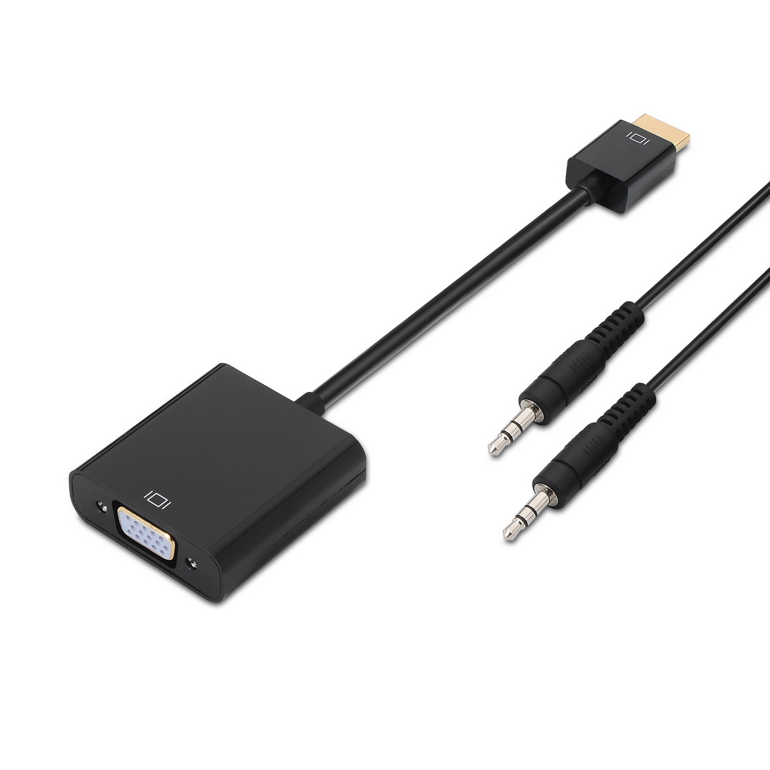 Aisens A122-0126 Adaptateur HDMI vers SVGA avec audio mâle/femelle