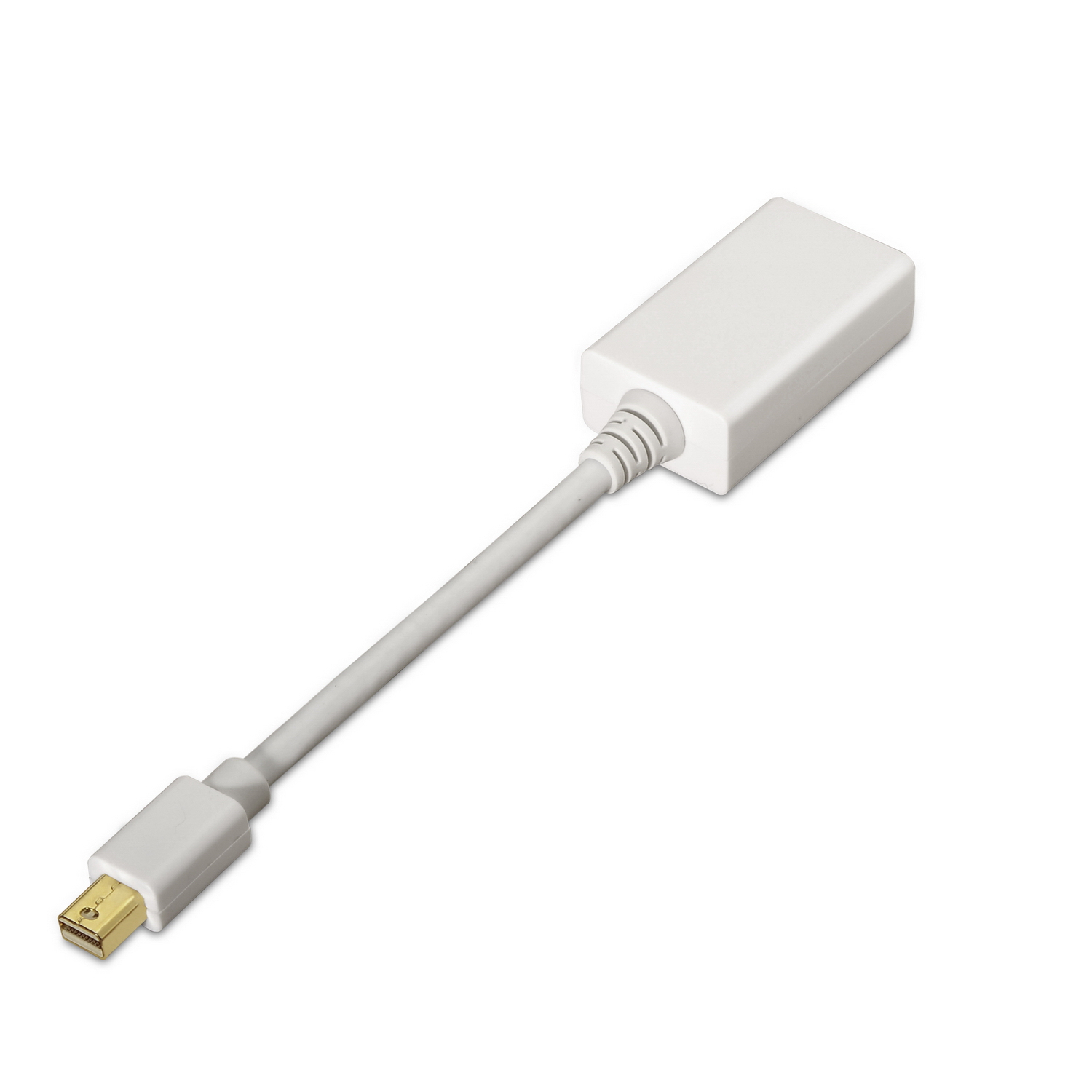Aisens Câble Adaptateur Mini DisplayPort vers HDMI Mâle/Femelle 15 cm Blanc