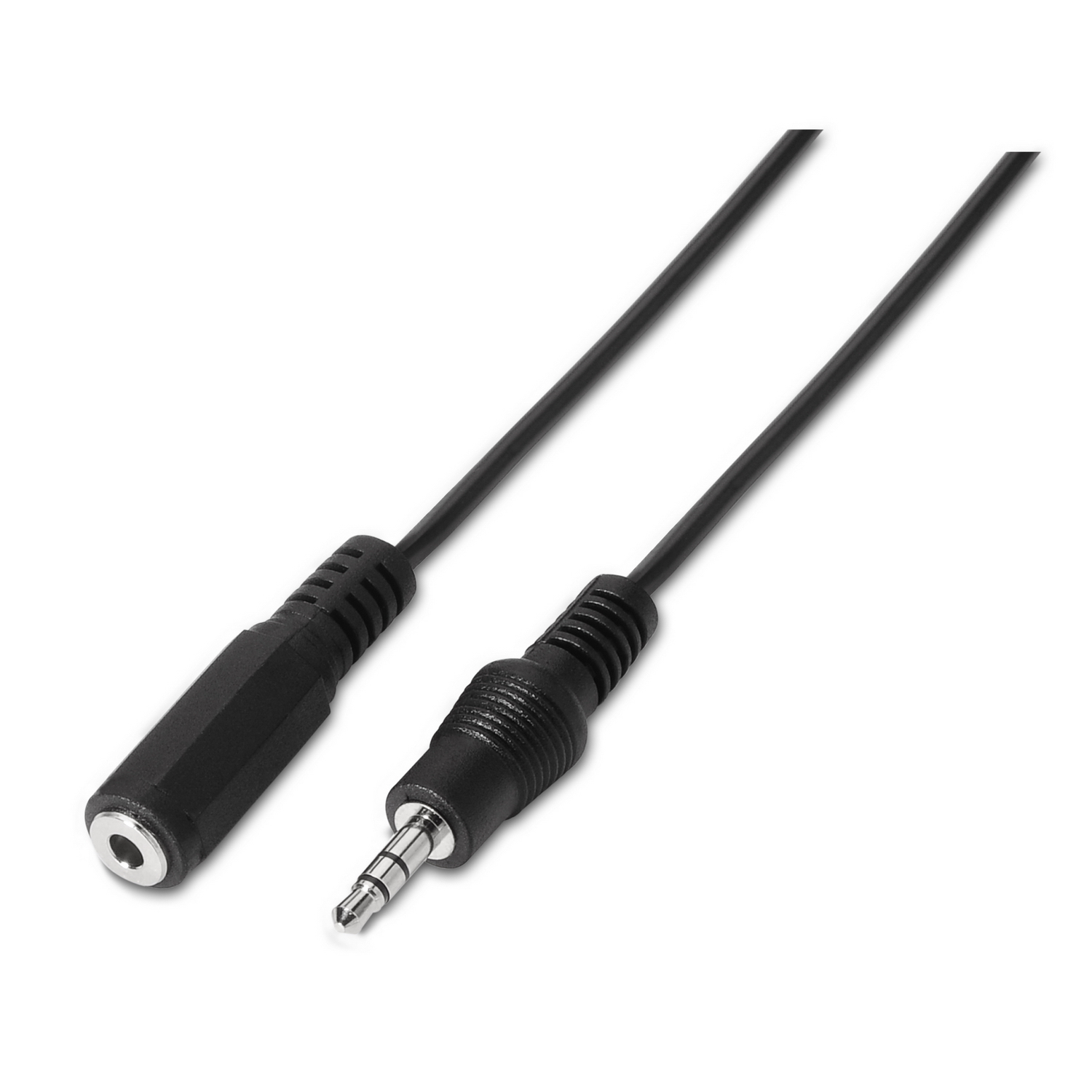 Aisens Câble jack 3,5 mâle-femelle AISENS A128-0146 3 m noir haute compatibilité