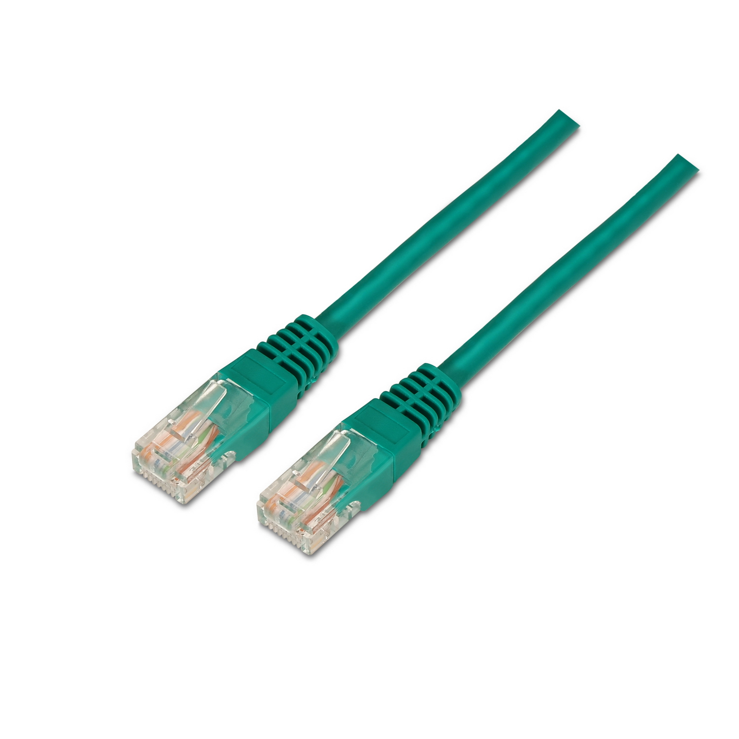 Aisens Câble Réseau RJ45 UTP AWG24 Cat.5e 1m Vert