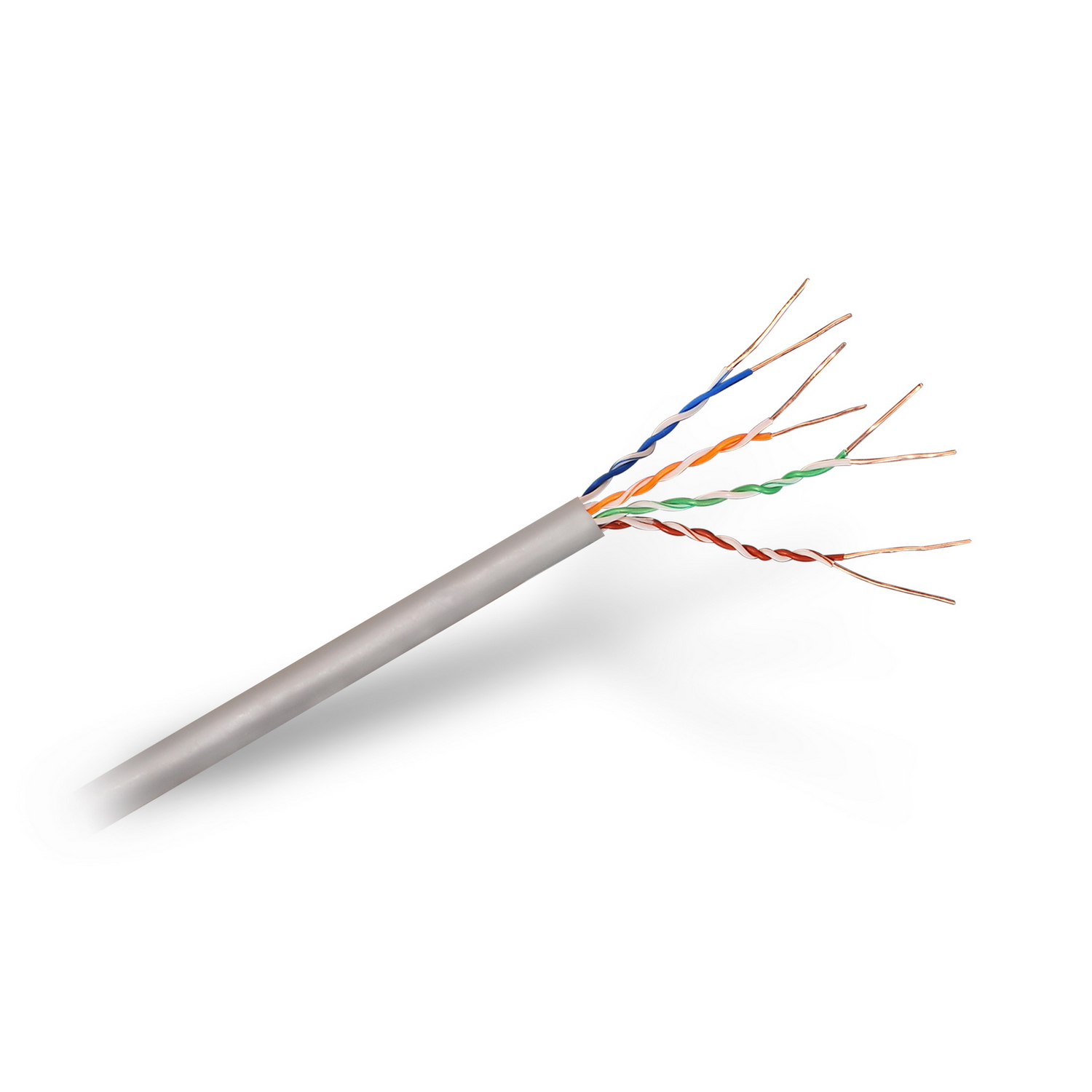 Aisens Câble réseau à bobine RJ45 Cat.5E UTP AWG24 Rigide 305m Gris