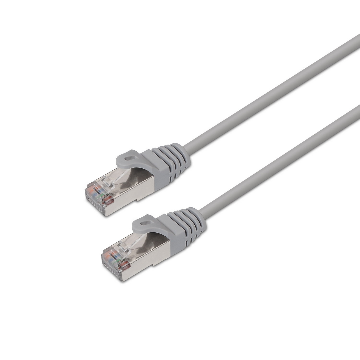 Aisens Câble Réseau RJ45 Cat.6 FTP AWG24 15m Gris