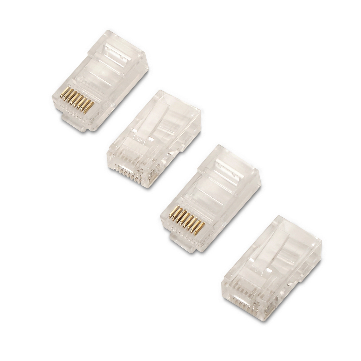 Aisens Connecteur RJ45 UTP Cat5e transparent AISENS A138-0290, 8 contacts (10 unités)