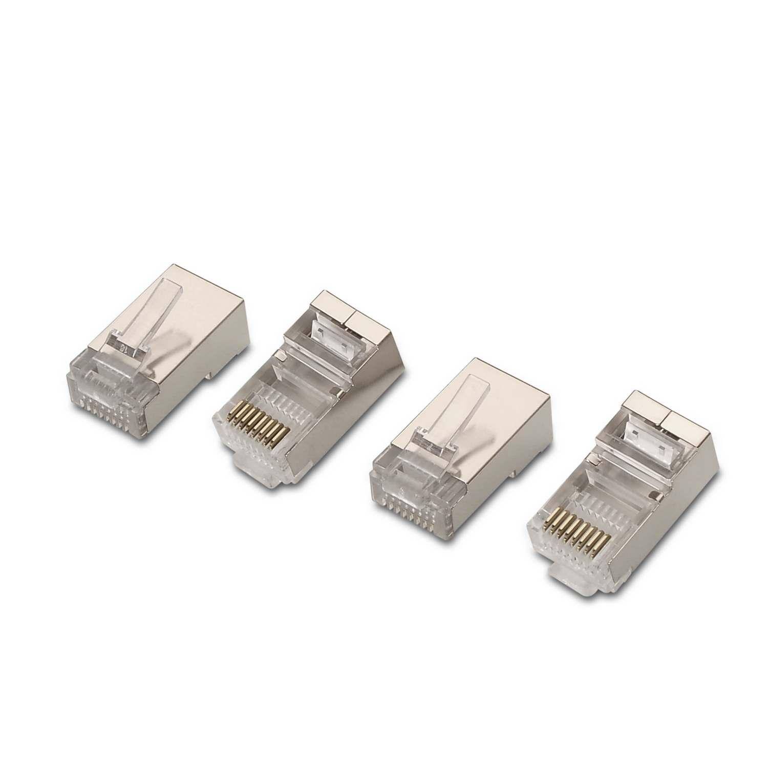 Aisens Connecteur RJ45 Cat6 AISENS A139-0298 en acier inoxydable, lot de 10 pièces