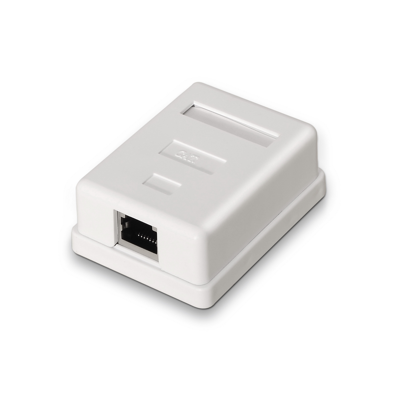 Aisens Rosace de surface FTP Cat.6 AISENS A139-0303 1 prise RJ45 blanche