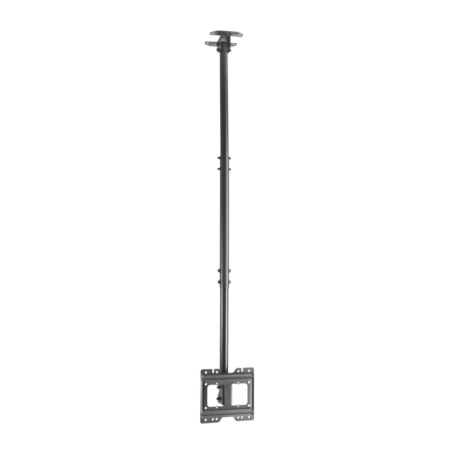 Aisens Support de plafond extensible et pivotant pour écran/téléviseur de 23 à 43 pouces, 50 kg, noir