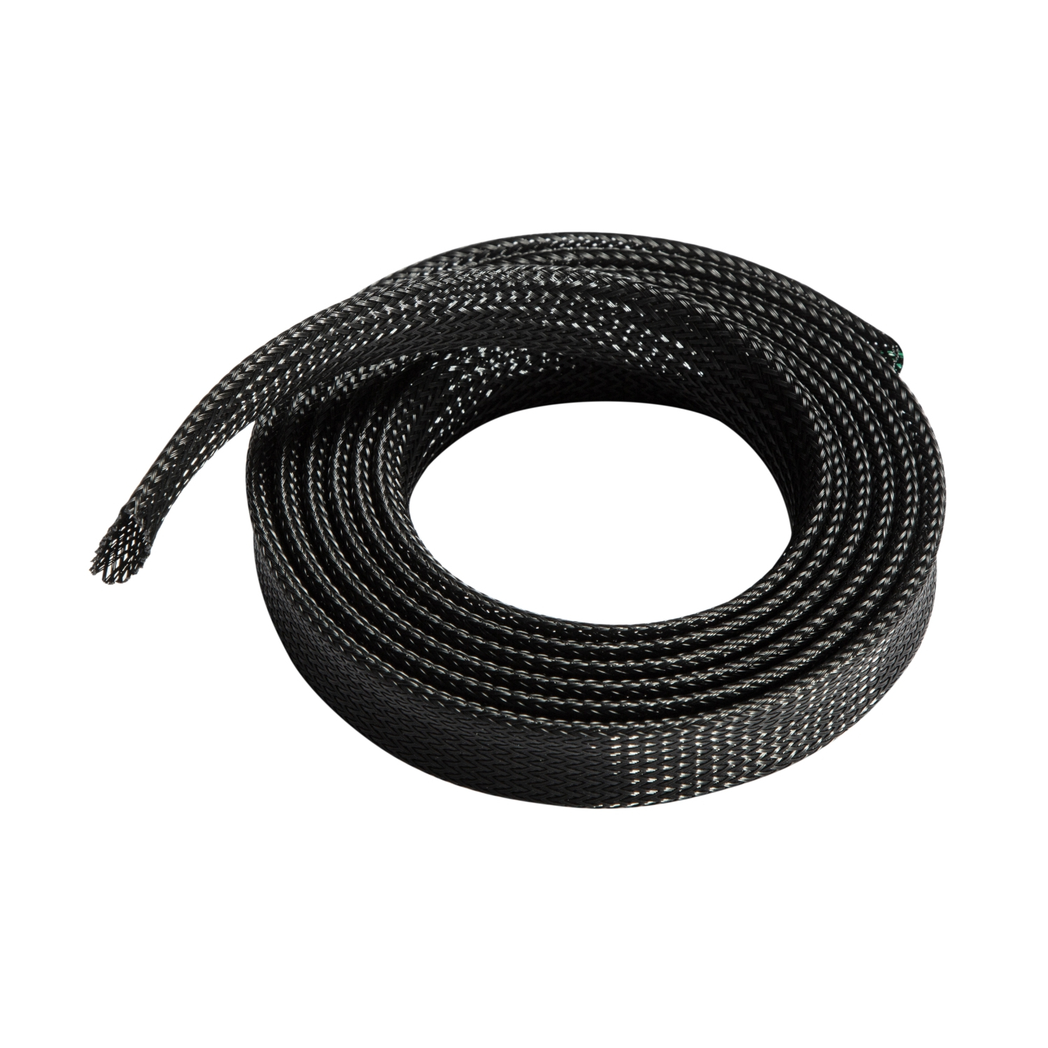Aisens A151-0405 Organisateur de câbles en polyester jusqu'à 20 mm 1 m Noir