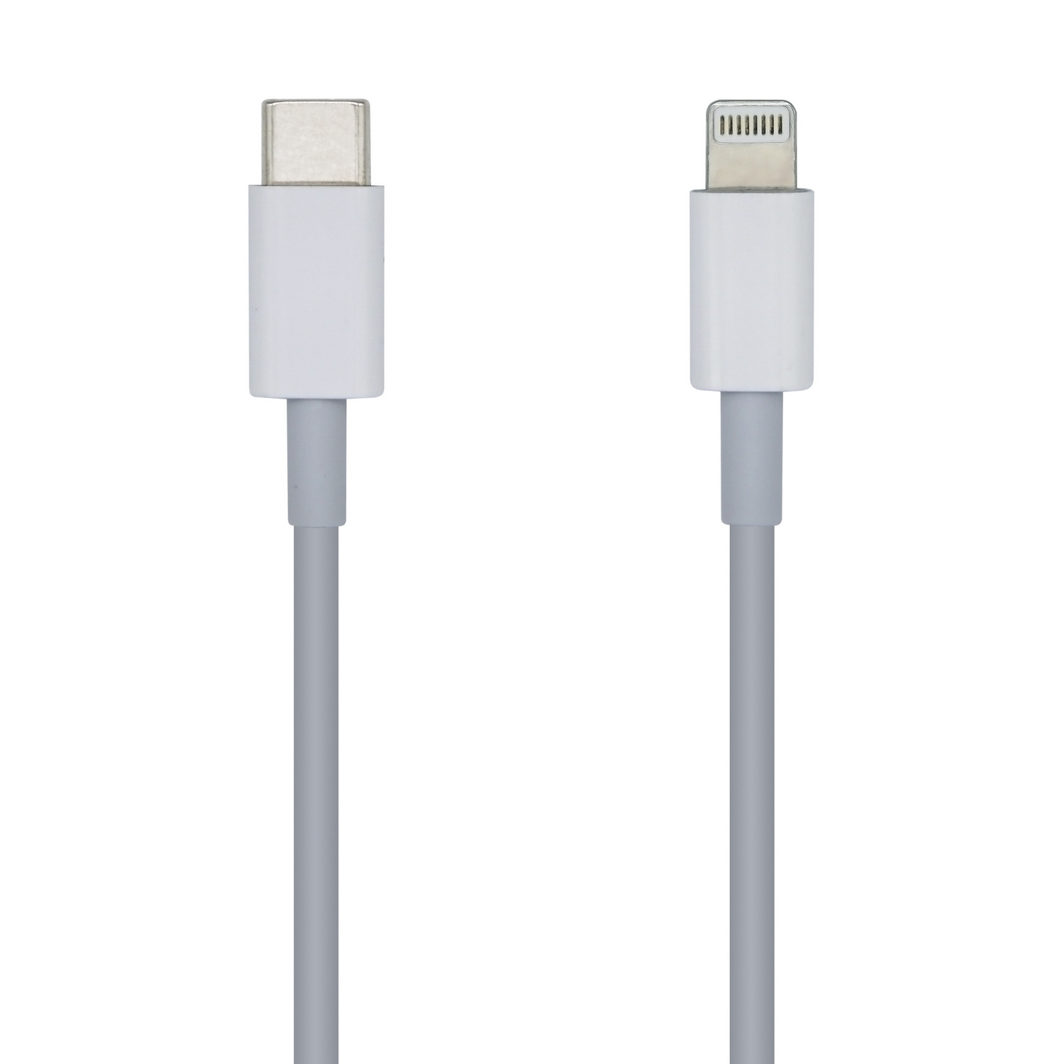 Aisens Câble USB-C vers Lightning Mâle/Mâle 1m Blanc