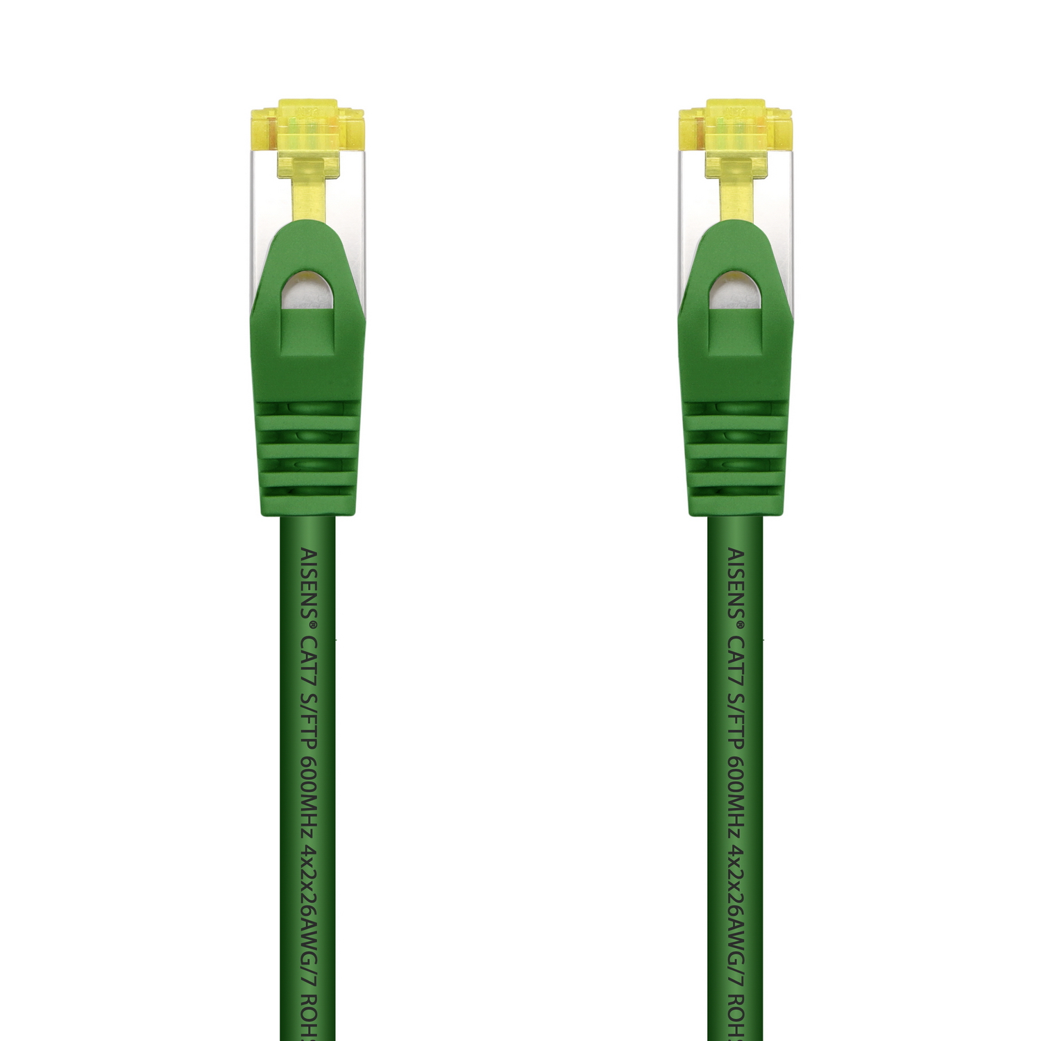 Aisens Câble Réseau S/FTP RJ45 Cat.7 1m Vert