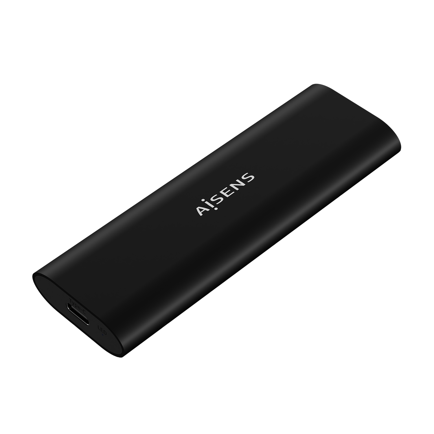 Aisens ASM2-014B Boîtier externe pour disque SSD M.2 SATA/NVMe USB-C