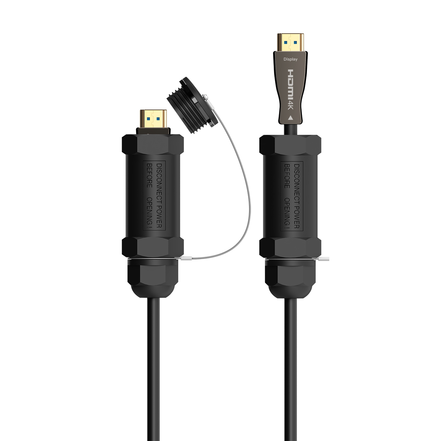 Aisens Câble HDMI A153-0611 2.1 8K 20m armure fibre optique/cuivre