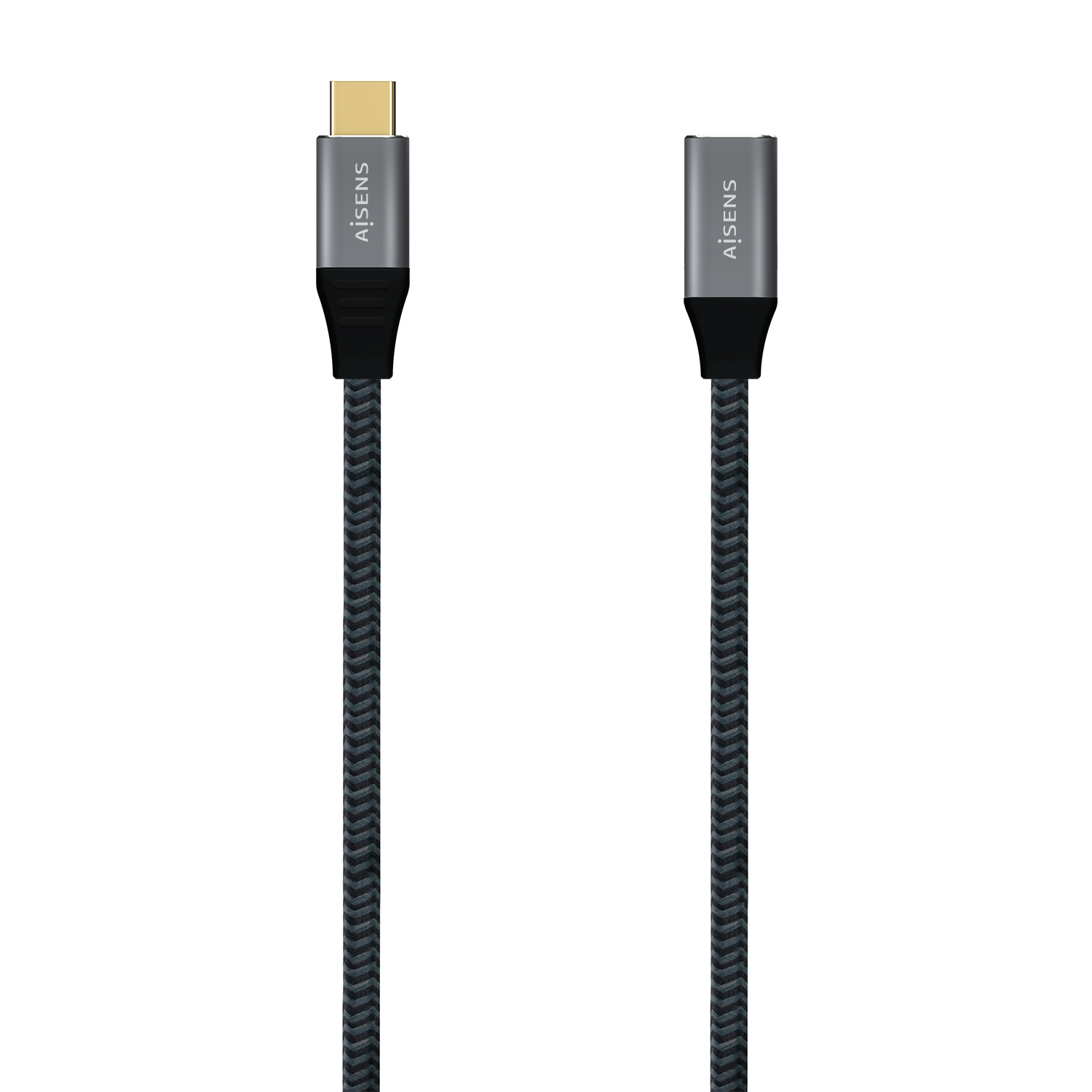 Aisens Câble d'extension USB-C 3.2 Mâle/Femelle 1m Gris