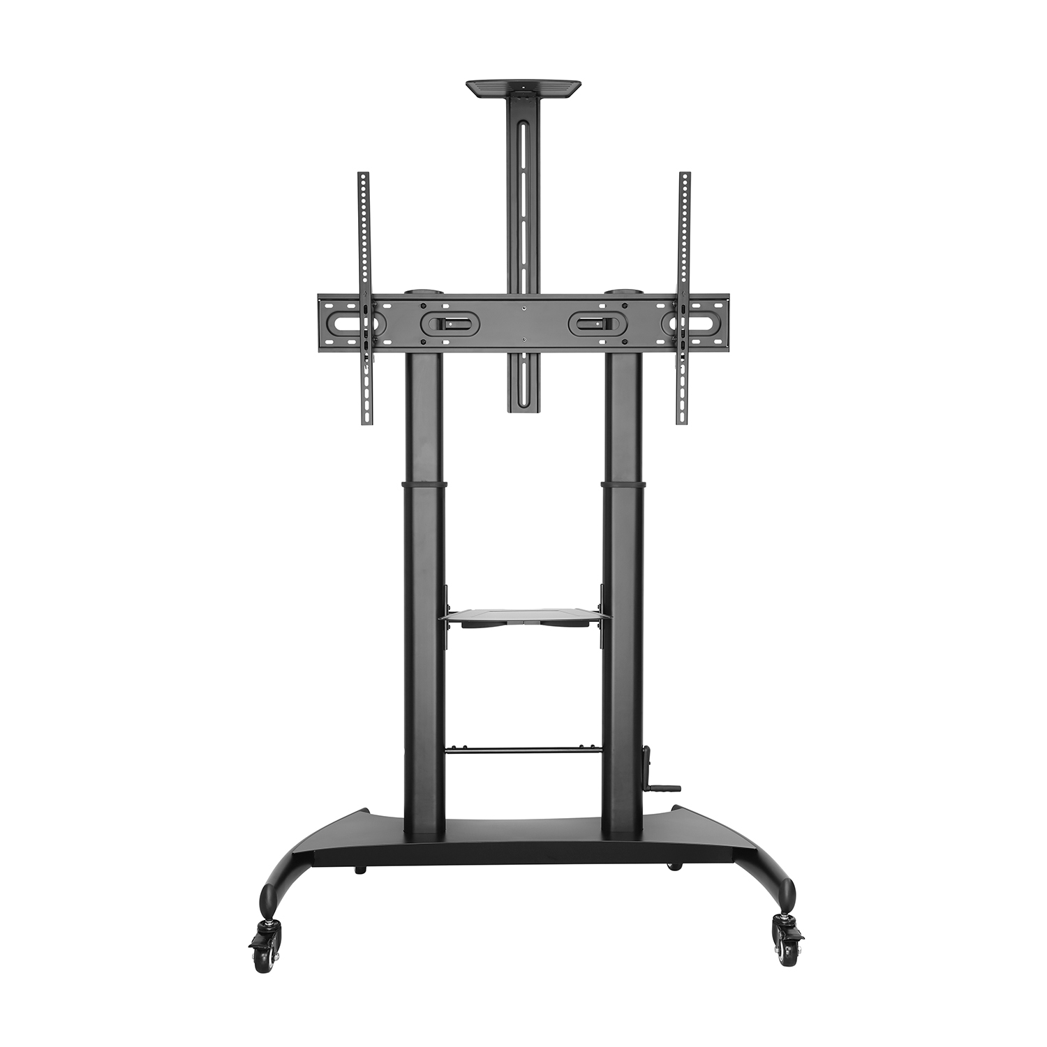 Aisens Support de sol à manivelle Eco Wheel SSTE-100ML, hauteur 100 kg, pour téléviseur 60-100 pouces