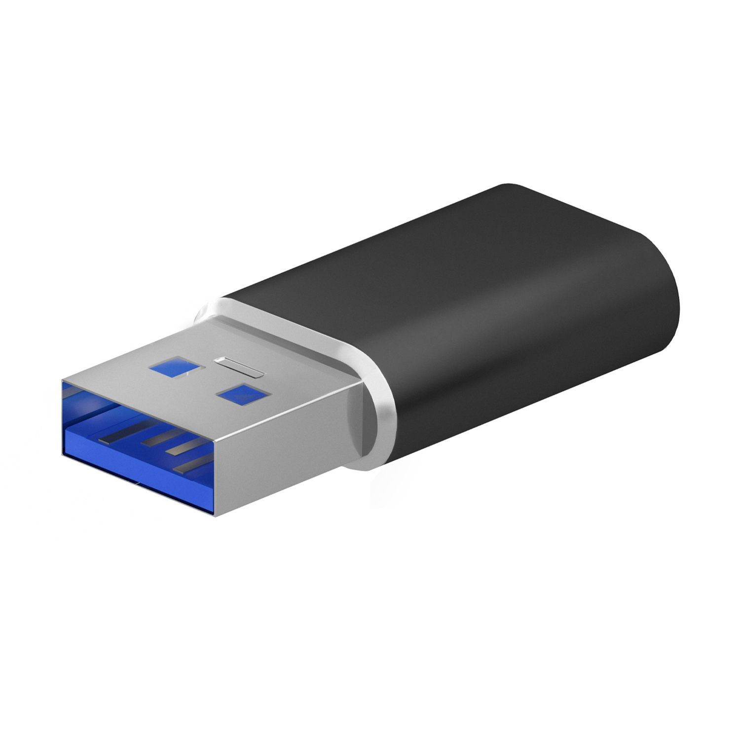 Aisens A108-0678 Adaptateur USB 3.2 Gen2 USB-C femelle vers USB mâle