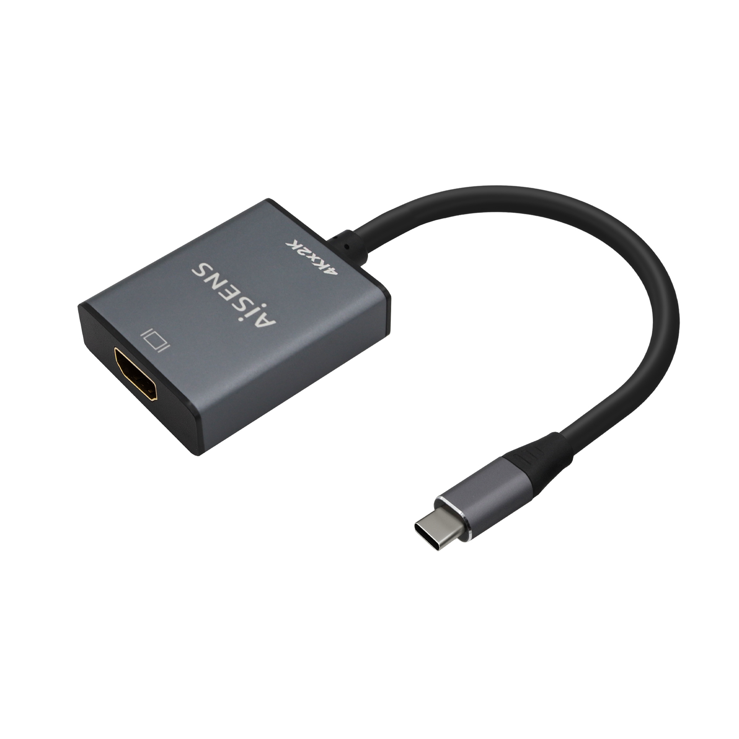 Aisens AISENS A109-0685 câble vidéo et adaptateur 0,15 m USB Type-C HDMI Type A (Standard) Gris