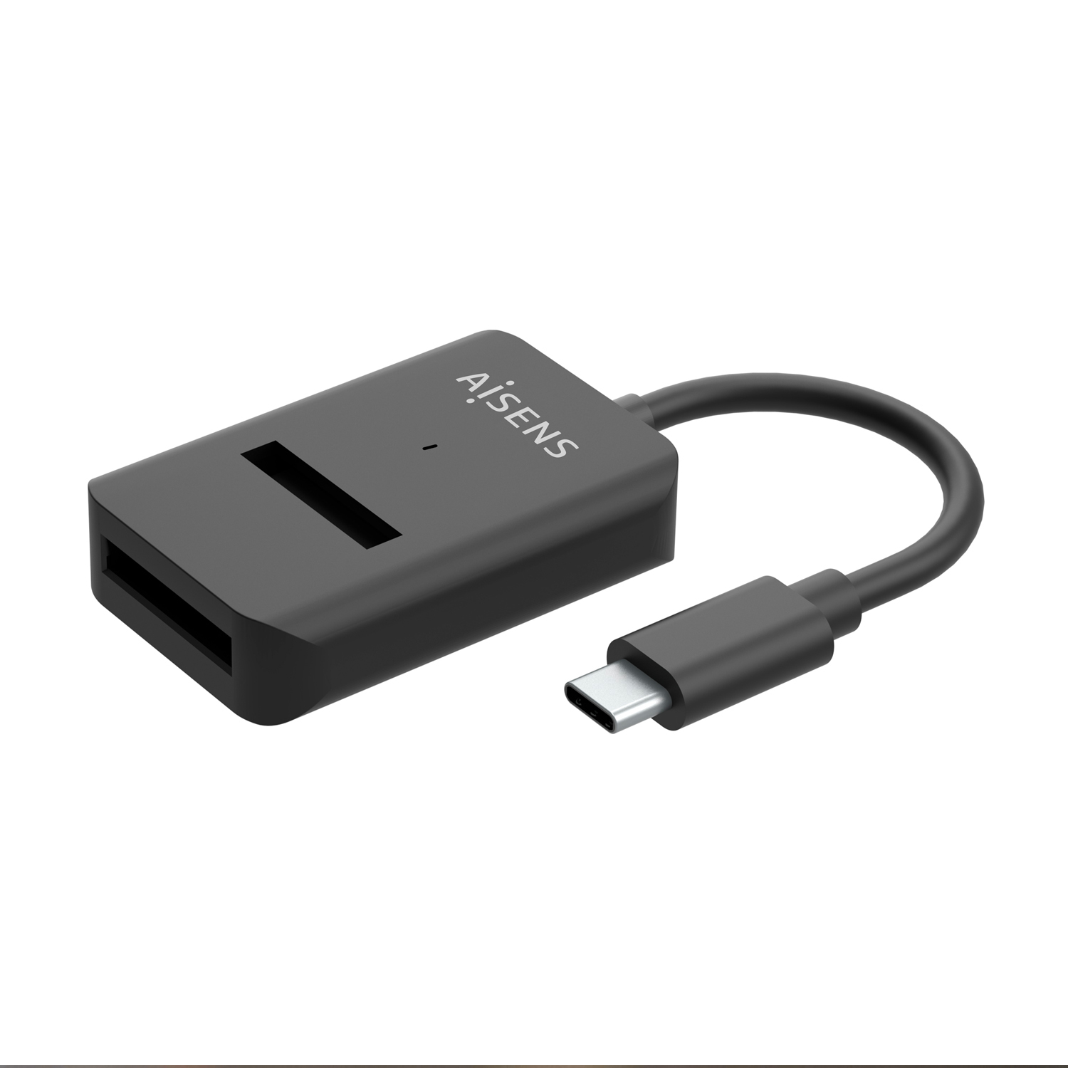 Aisens Boîtier SSD externe AISENS ASUC-M2D011-BK M.2 SATA/NVMe USB-C 10 Gbit/s, noir