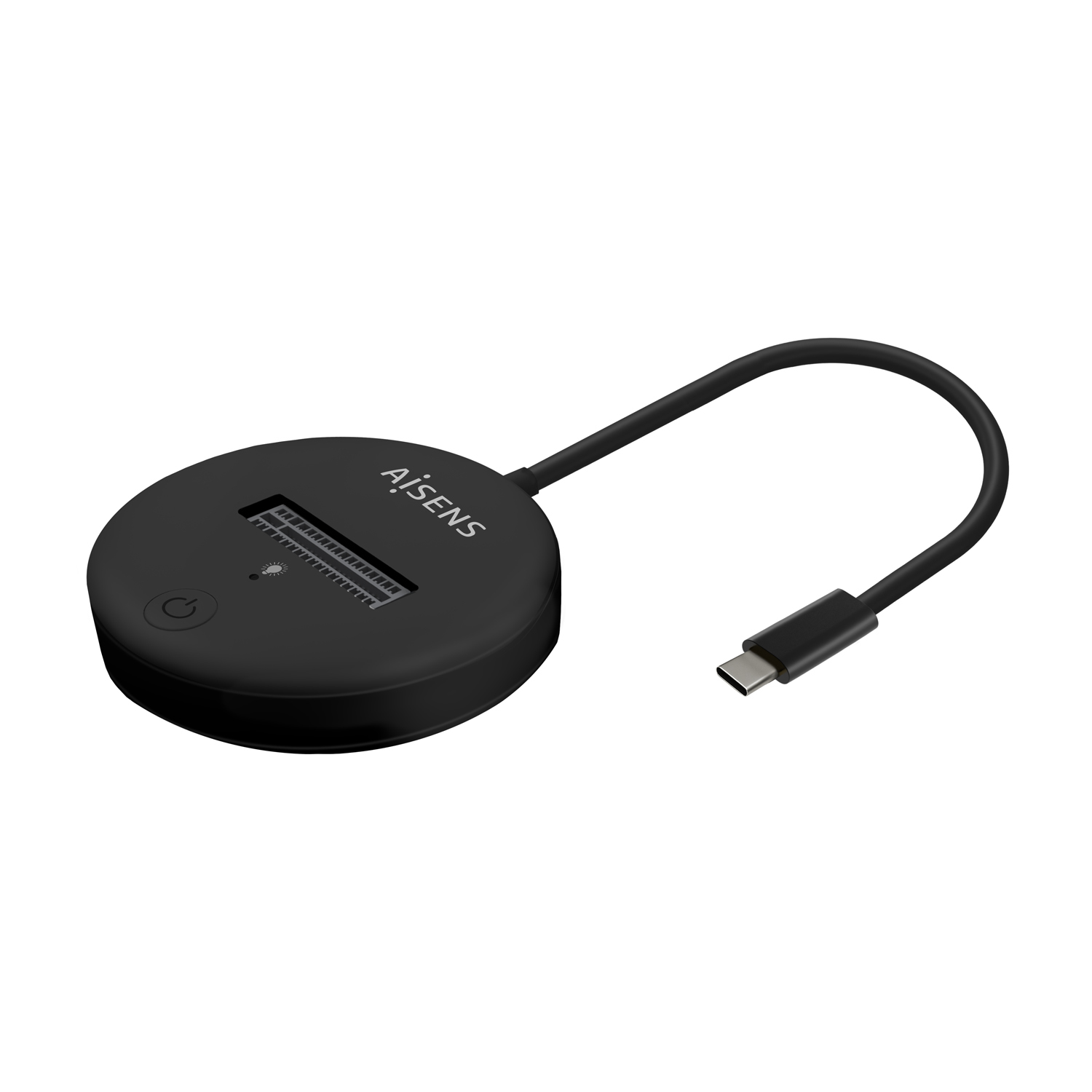 Aisens AISENS ASUC-M2D013-BK Boîtier de disques de stockage Enceinte ssd Noir M.2