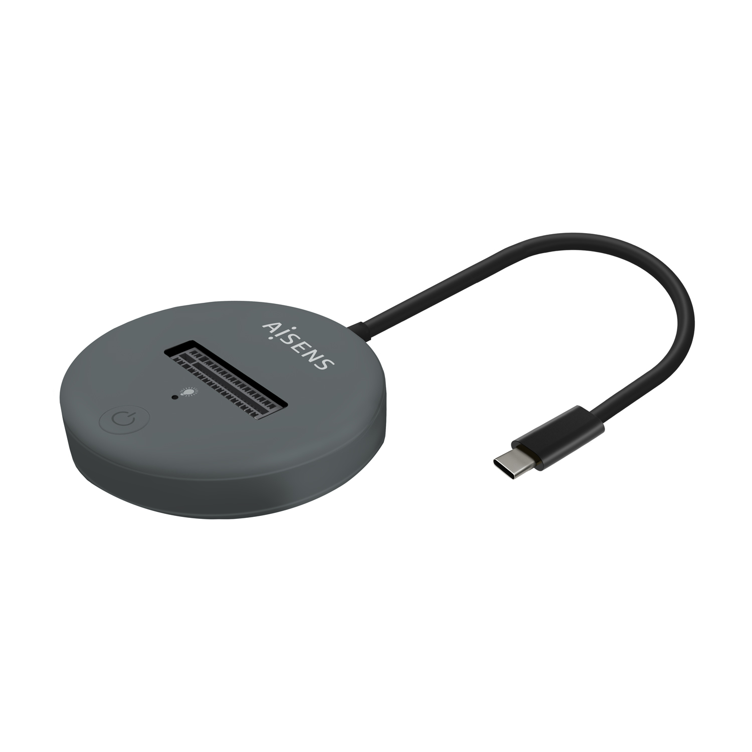 Aisens AISENS ASUC-M2D014-GR Boîtier de disques de stockage Enceinte ssd Gris M.2