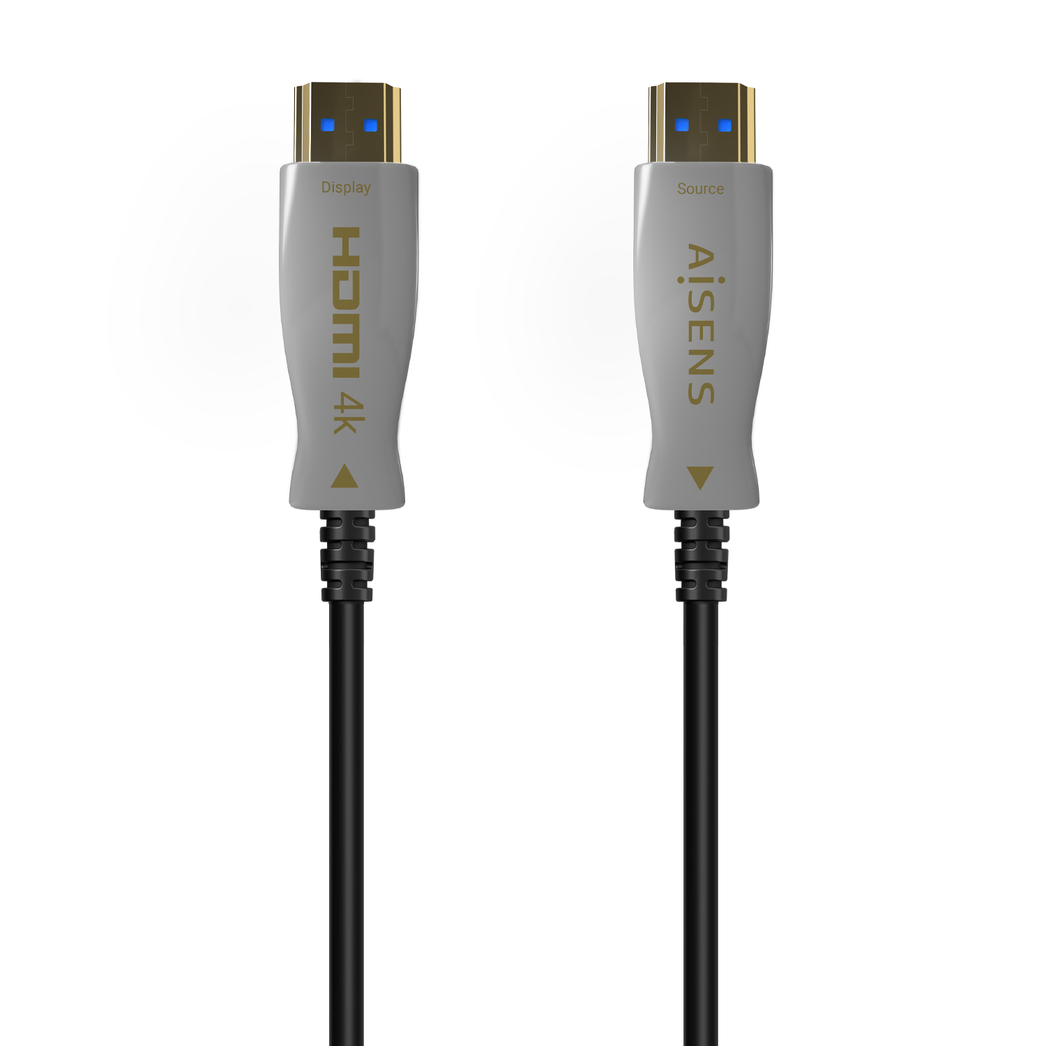 Aisens AISENS Cable HDMI 2.0 AOC 100m Fibre Optique/Cuivre UHD 4K@60Hz HDR10 Noir