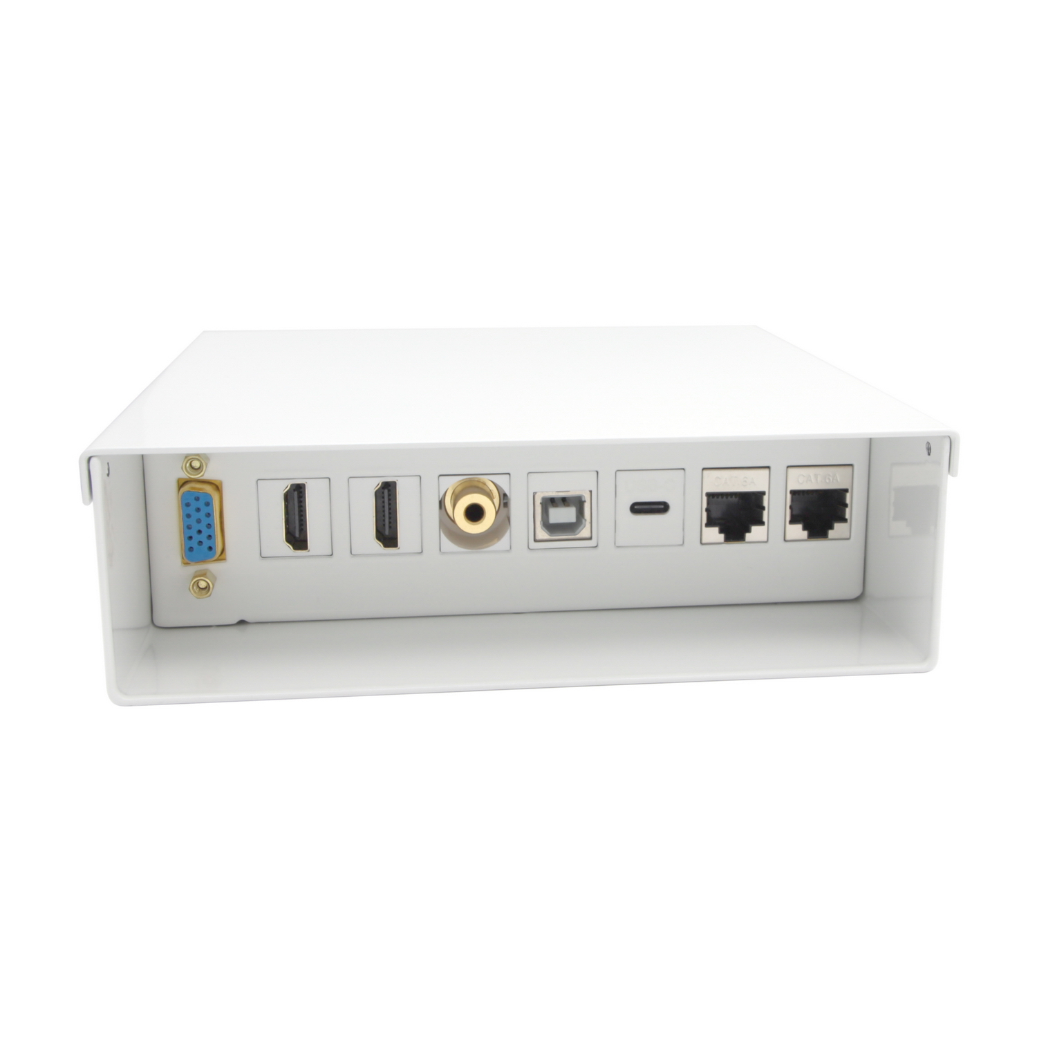 Aisens Caja de Connexion AISENS A127-0720 VGA+JACK3.5+2xHDMI+USB-C+USB-B+2xRJ45