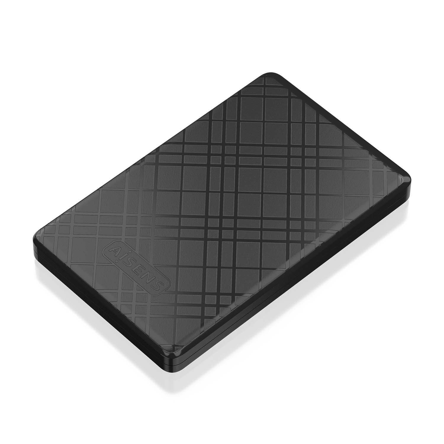 Aisens Boîtier externe ASE-2522B pour SSD/HDD 2,5″ SATA USB 3.0/3.1 Noir 9,5 mm