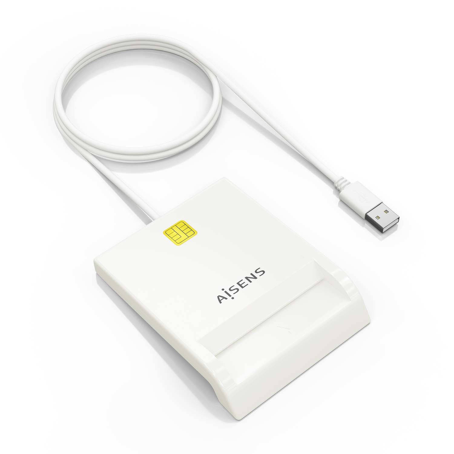 Aisens Lecteur d'identification intelligent blanc